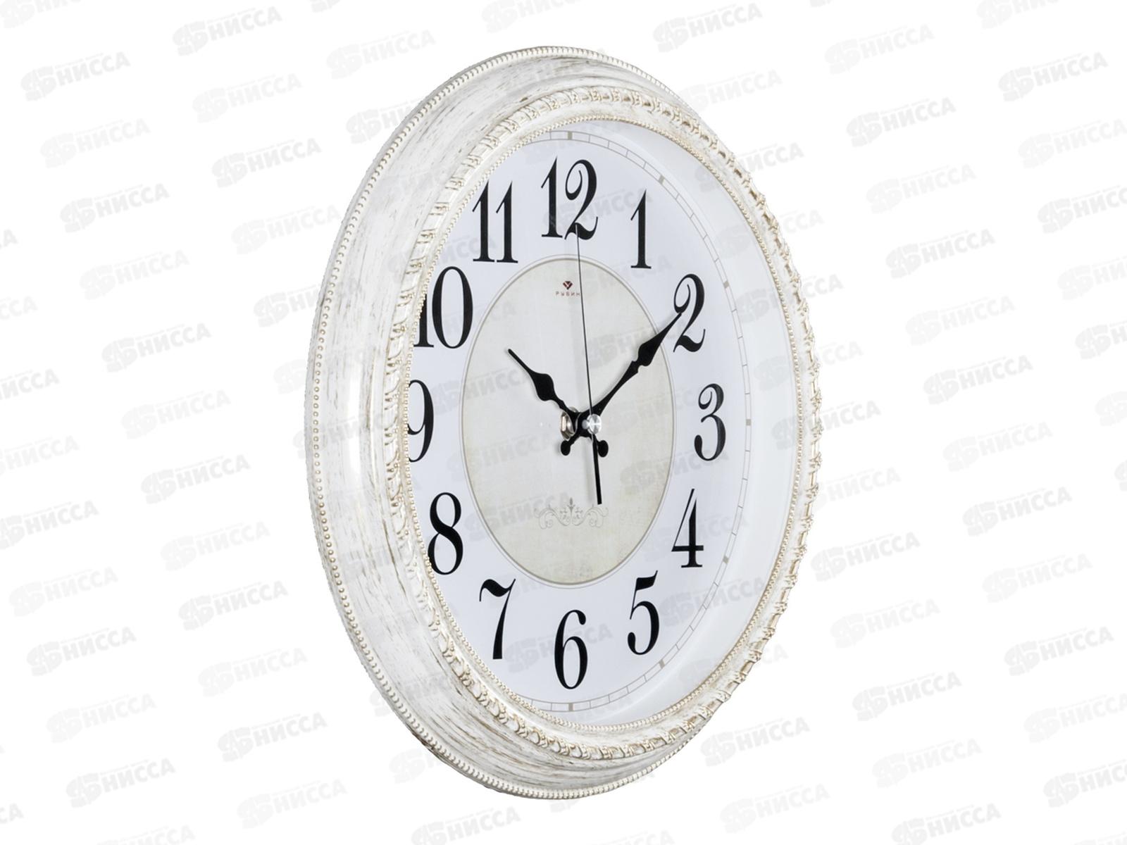 Часы &quot21 Век&quot 2950-107 Классика белый с золотом,круг D-28.5 Рубин