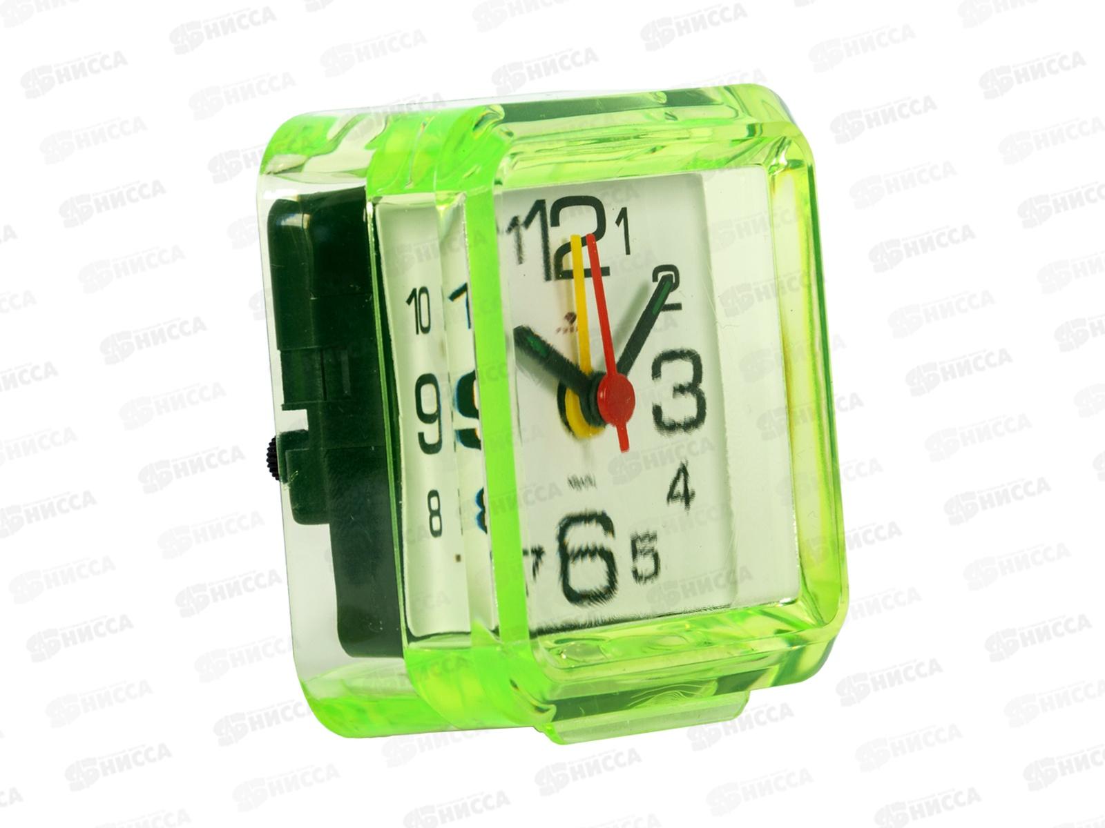 Будильник &quot21 Век&quot Классика Рубин В1-003 Классика зеленый