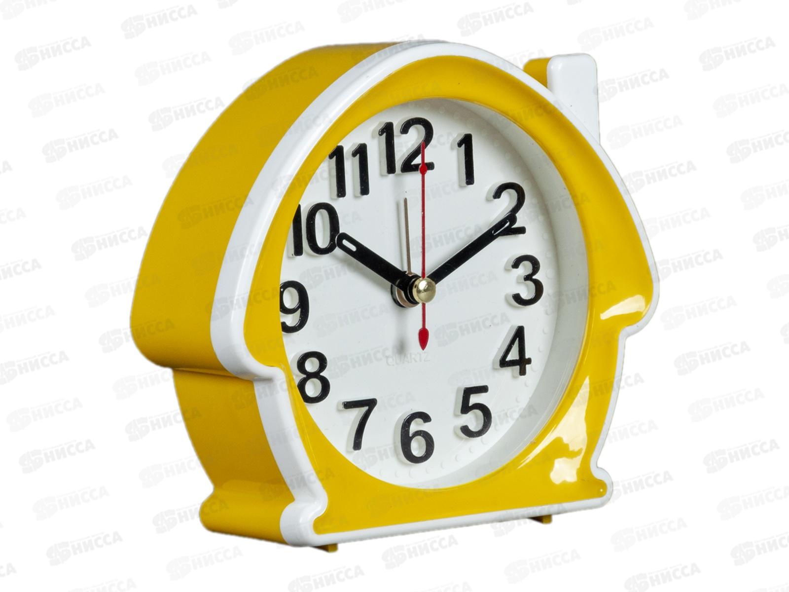 Будильник &quot21 Век&quot Классика Рубин В6-003(20), желтый с белым
