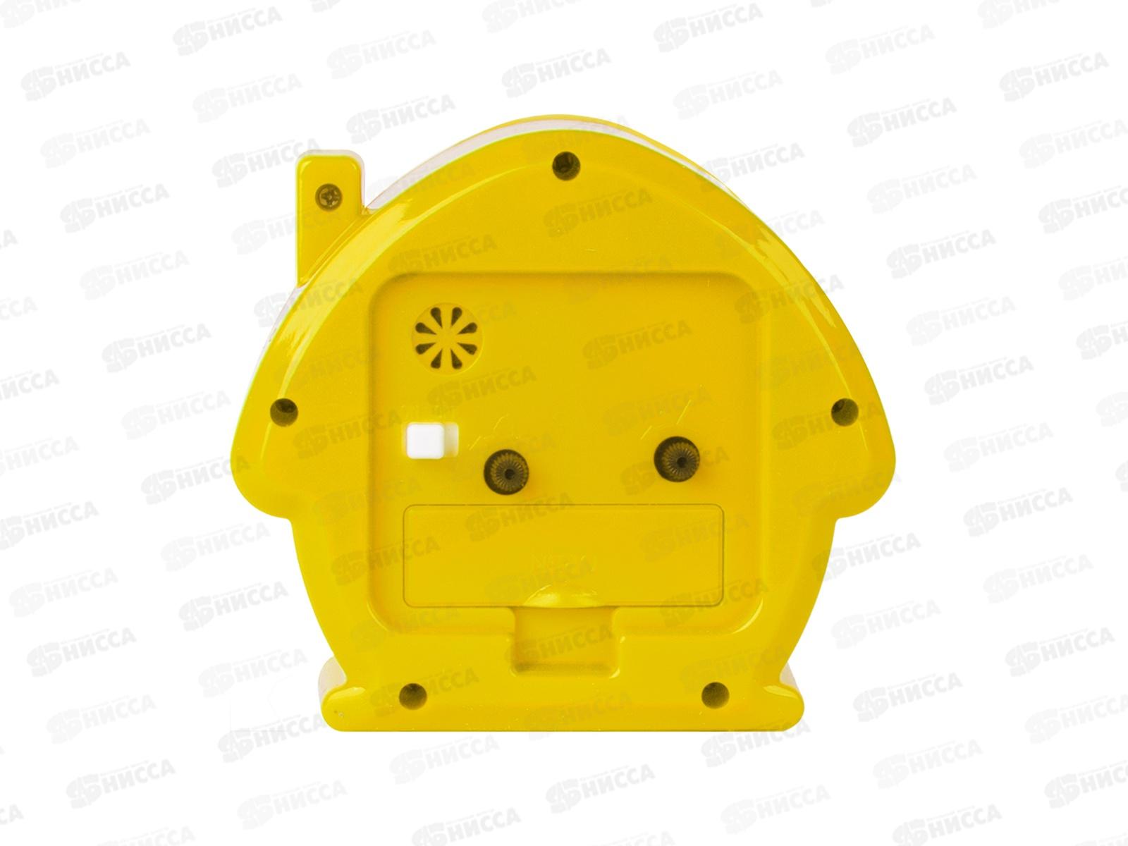 Будильник &quot21 Век&quot Классика Рубин В6-003(20), желтый с белым