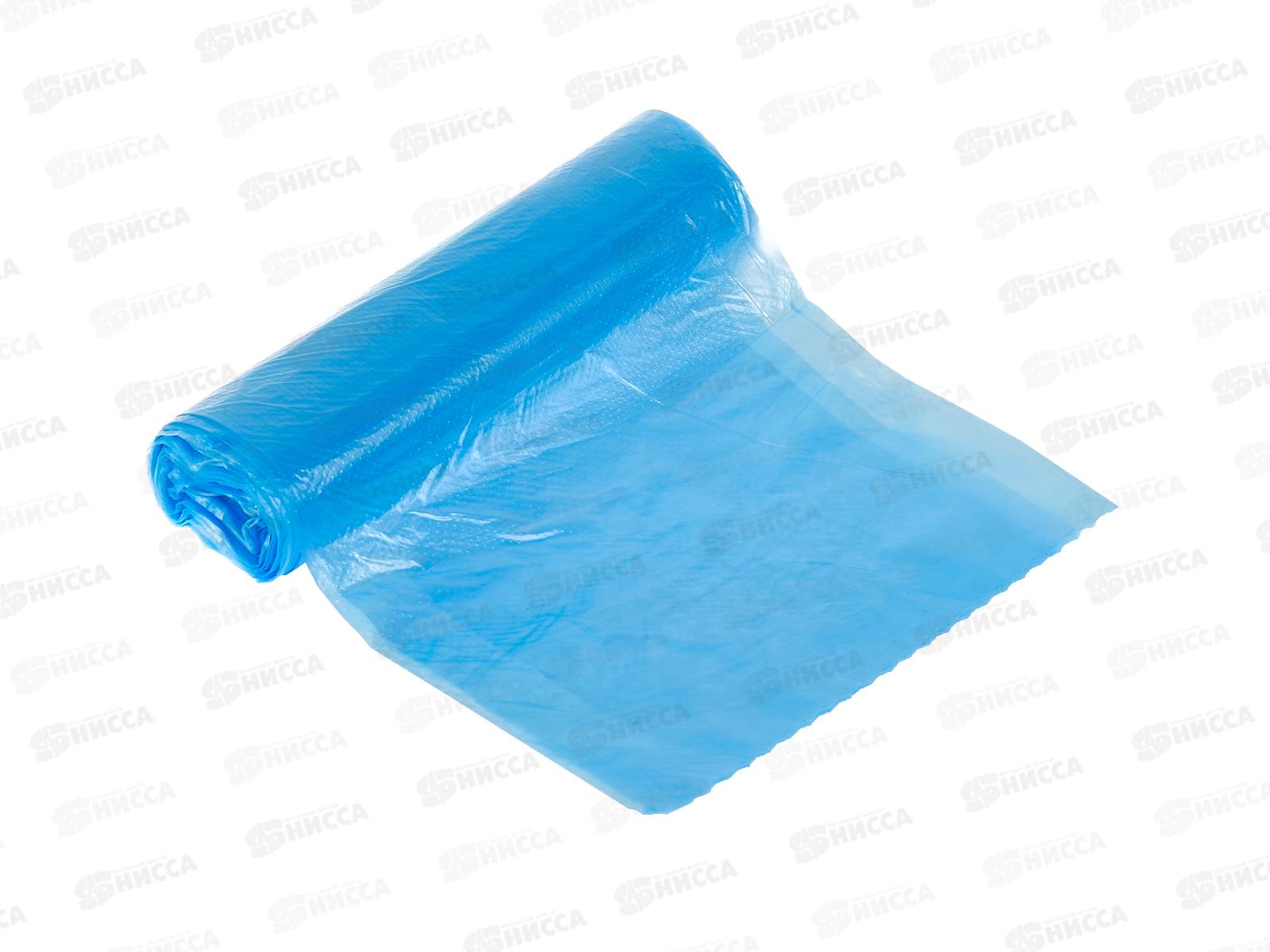 Пакеты для мусора Happy Panda HP-GB02-30 30л в рулоне 20шт 7мк голубой