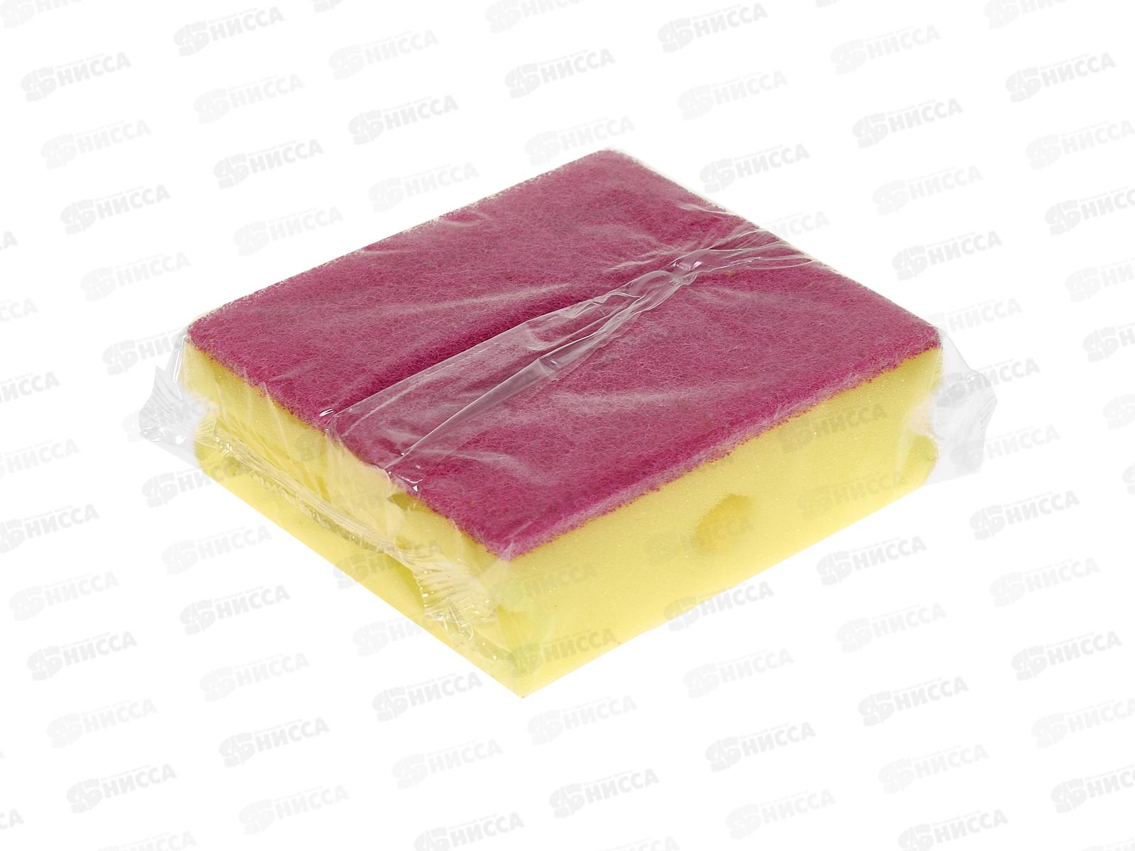 Губка д/посуды Пятиминутка 2 Люкс  *30