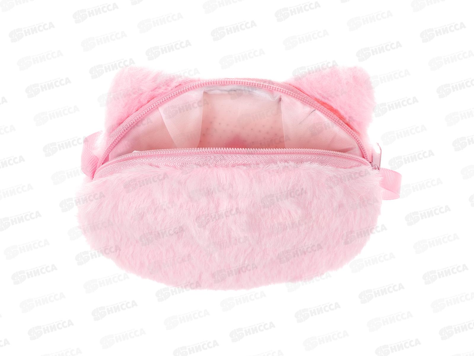 Сумочка MAZARI пушистая Cat на молнии ассорти M-9688