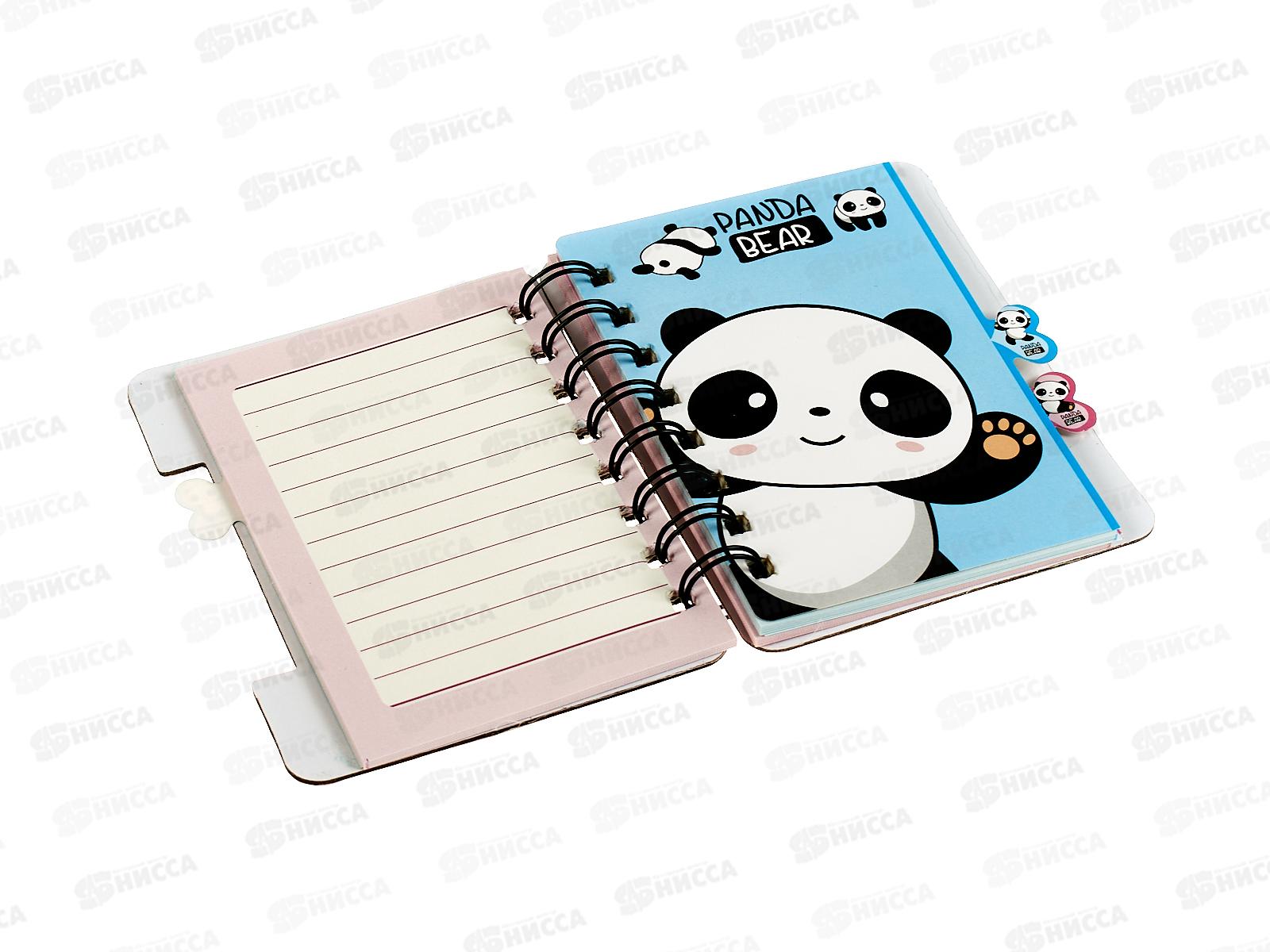 Блокнот Basir Панда, асс. МС-7336*48