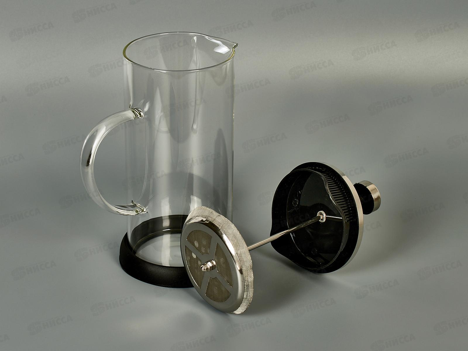 Френч-пресс 1,2л Черный AST-006-FY-1200A *48