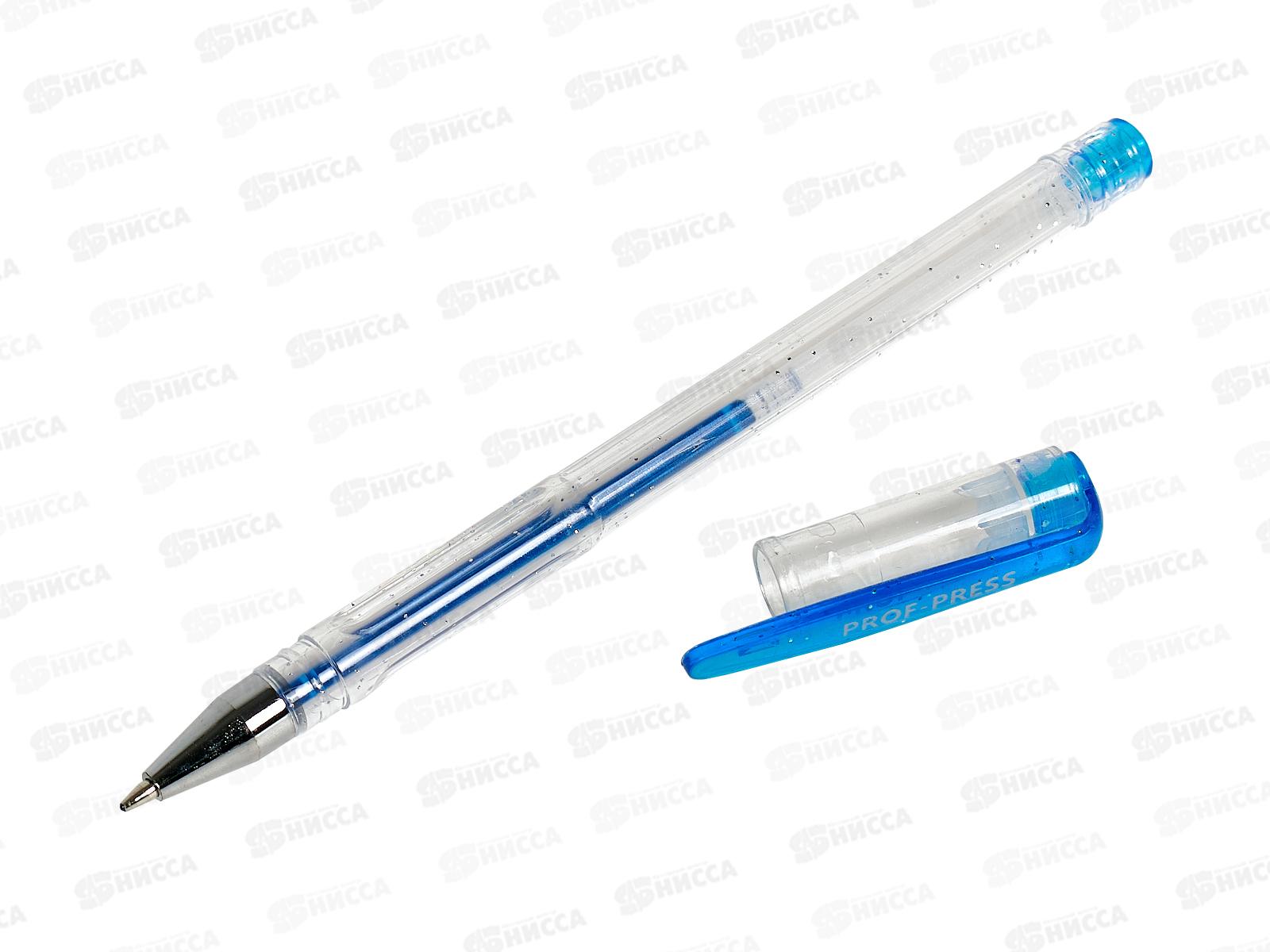 Ручки гелевые ПП  8цв, с блёстками, НР-4739 *12/144