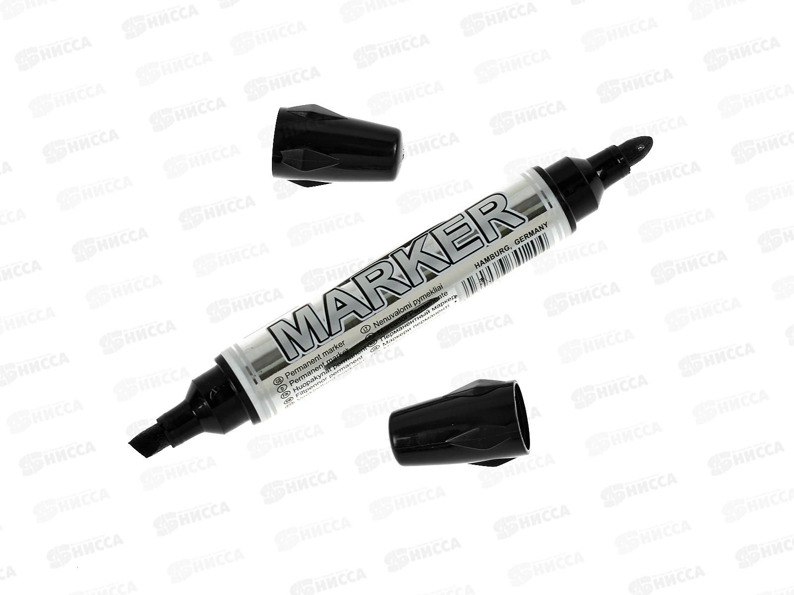 Маркер CENTRUM черн,двустор. 84120 *10