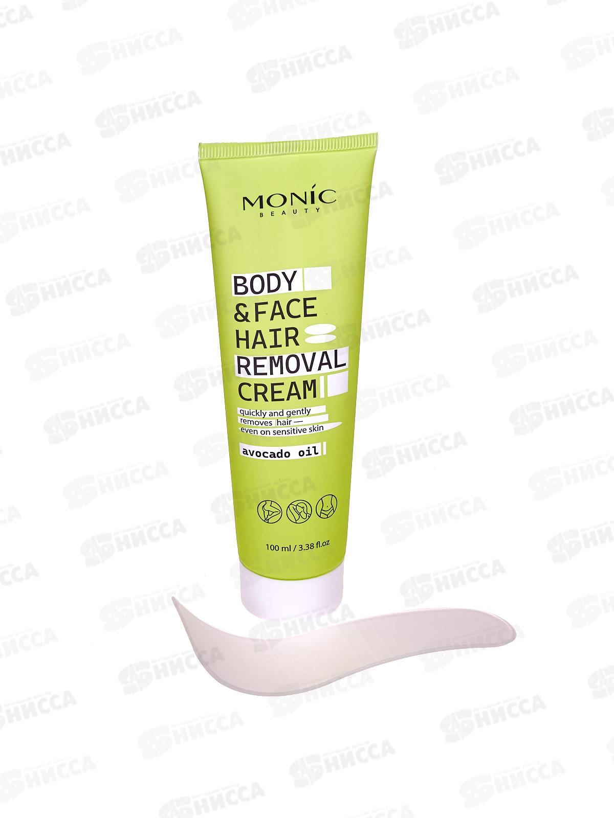 Monic Beauty Крем для депиляции с маслом авокадо 100мл