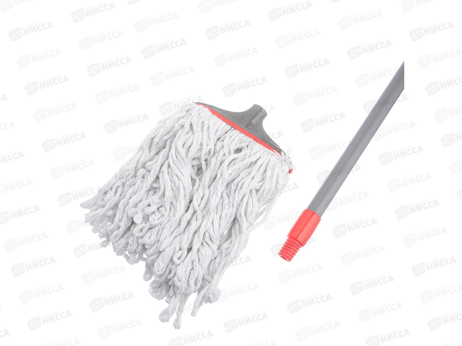 Швабра VETTA с насадкой из хлопка 148см 444-359 г