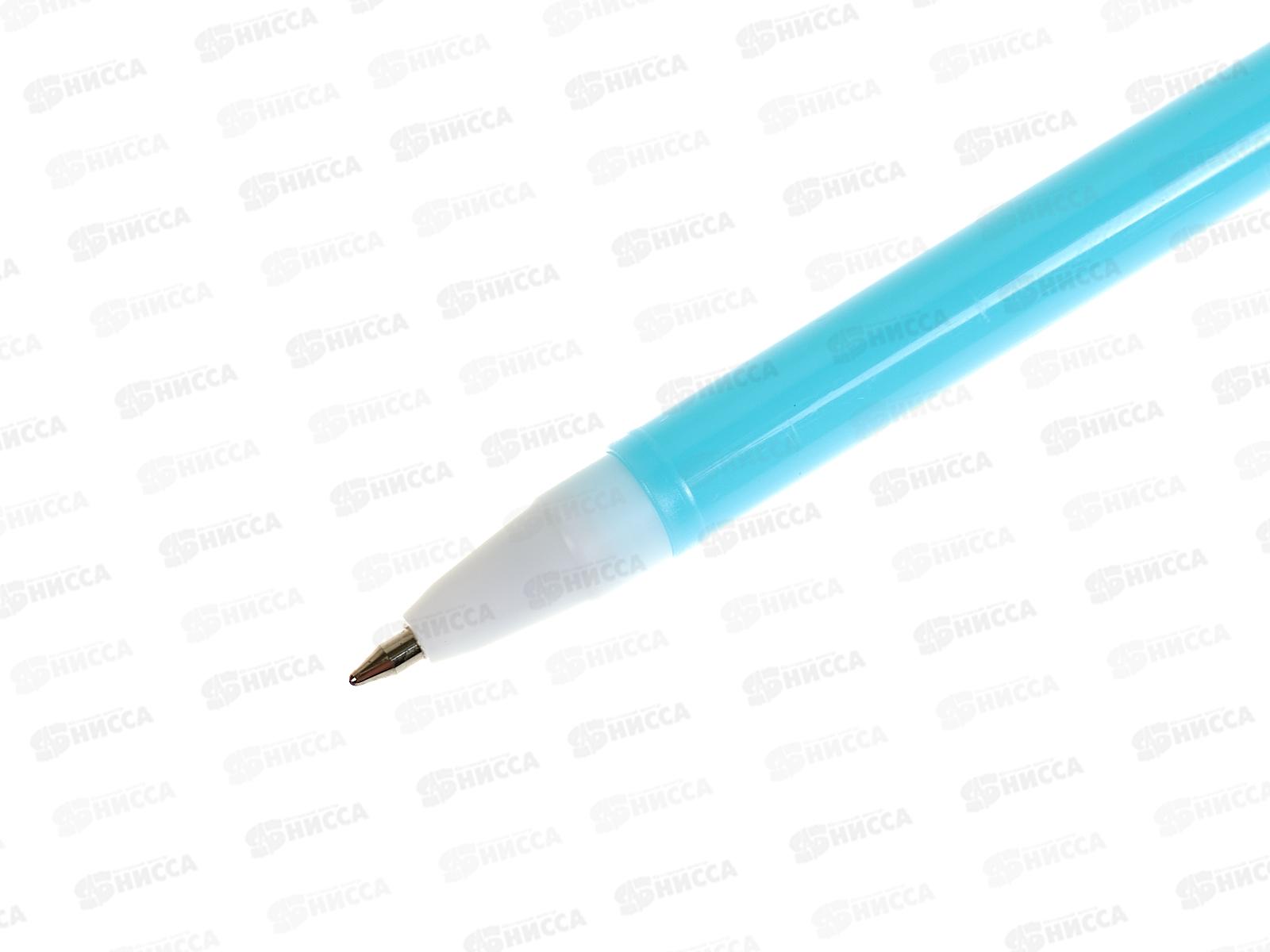 Ручка шарик. синяя Лапка, котик *12 Р-С21