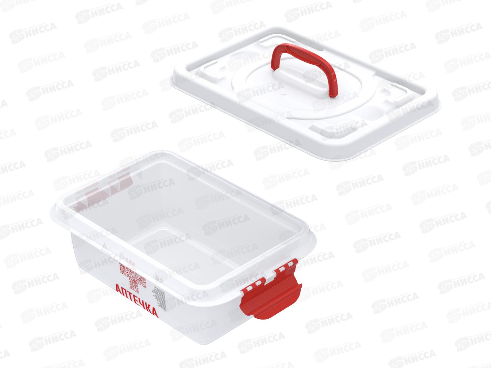 Бокс универсальный 6л (359х242х124мм) Аптечка, АП 410