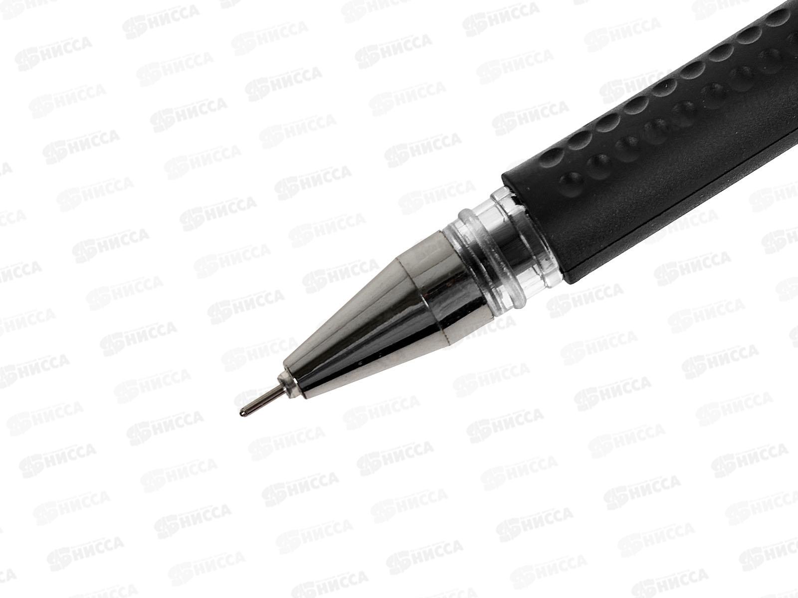 Ручка гел. SILWERHOF Eco Solo 0.5мм черный 2061088 *12