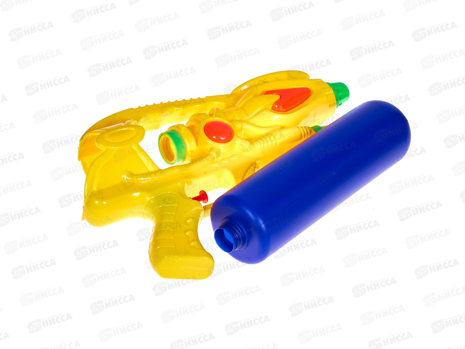 Пистолет водный 3026587, 3 цвета, в пакете 38*16,5*6см