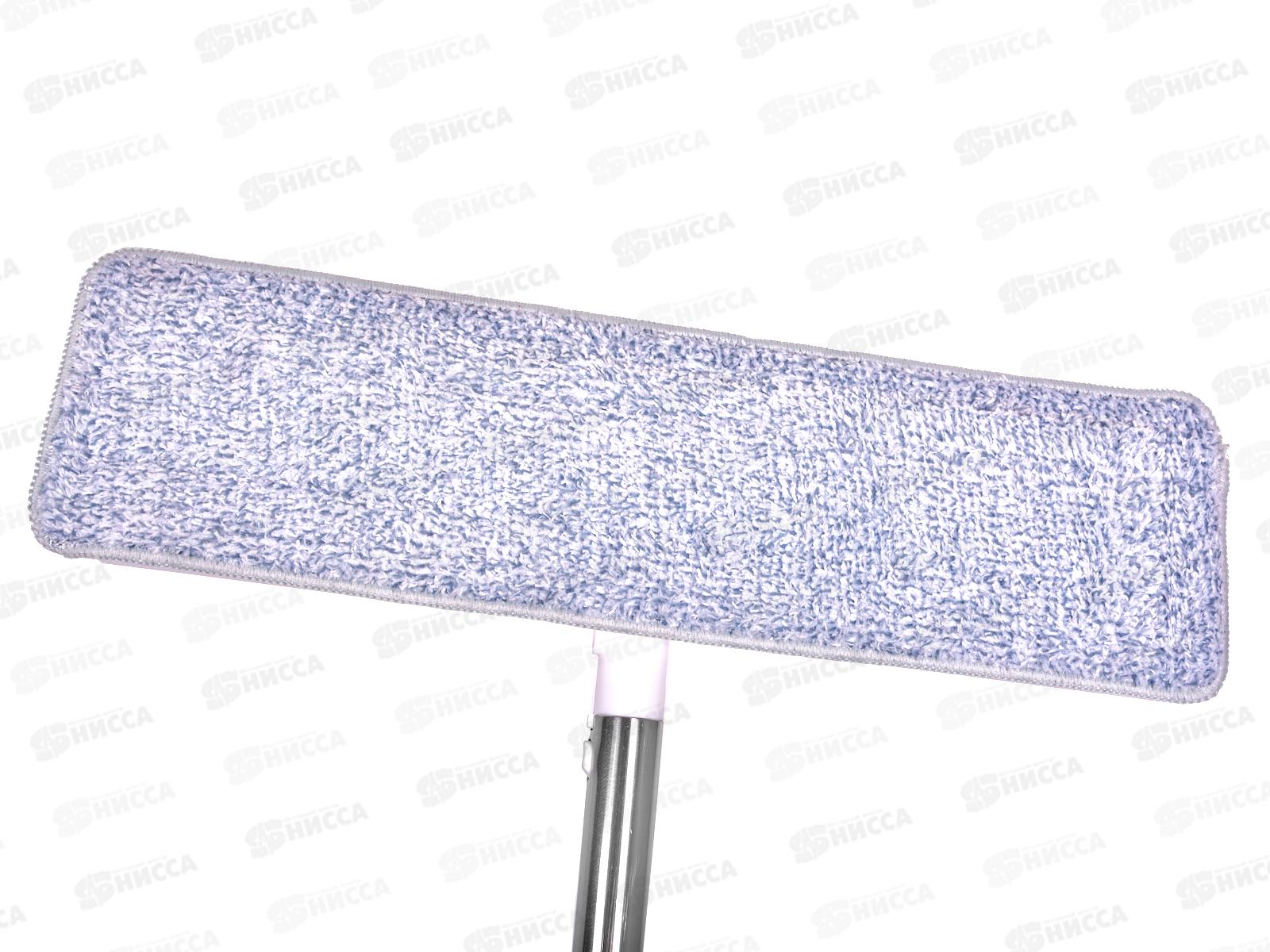 Швабра с отжимом &quotУмничка&quot м/фибра сборн руч 120см FM-406 *24 МП