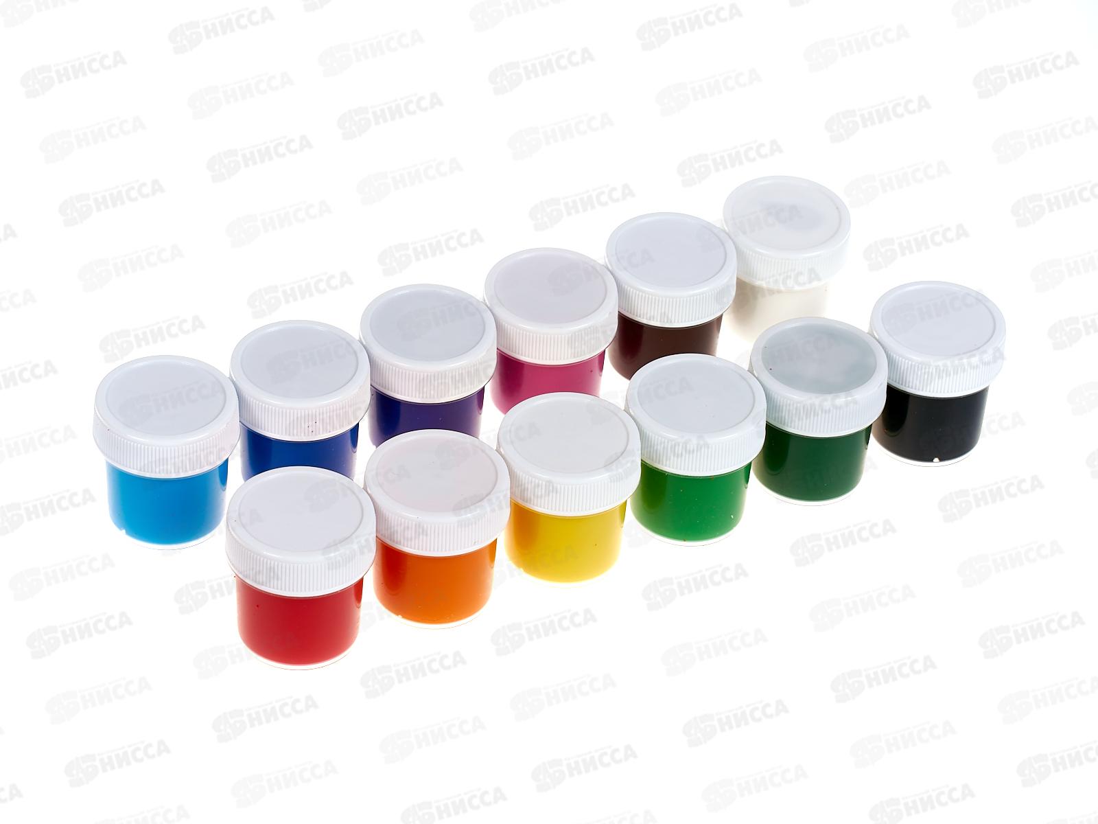 Гуашь Hatber Colora 12цв 20мл, 090070 *12