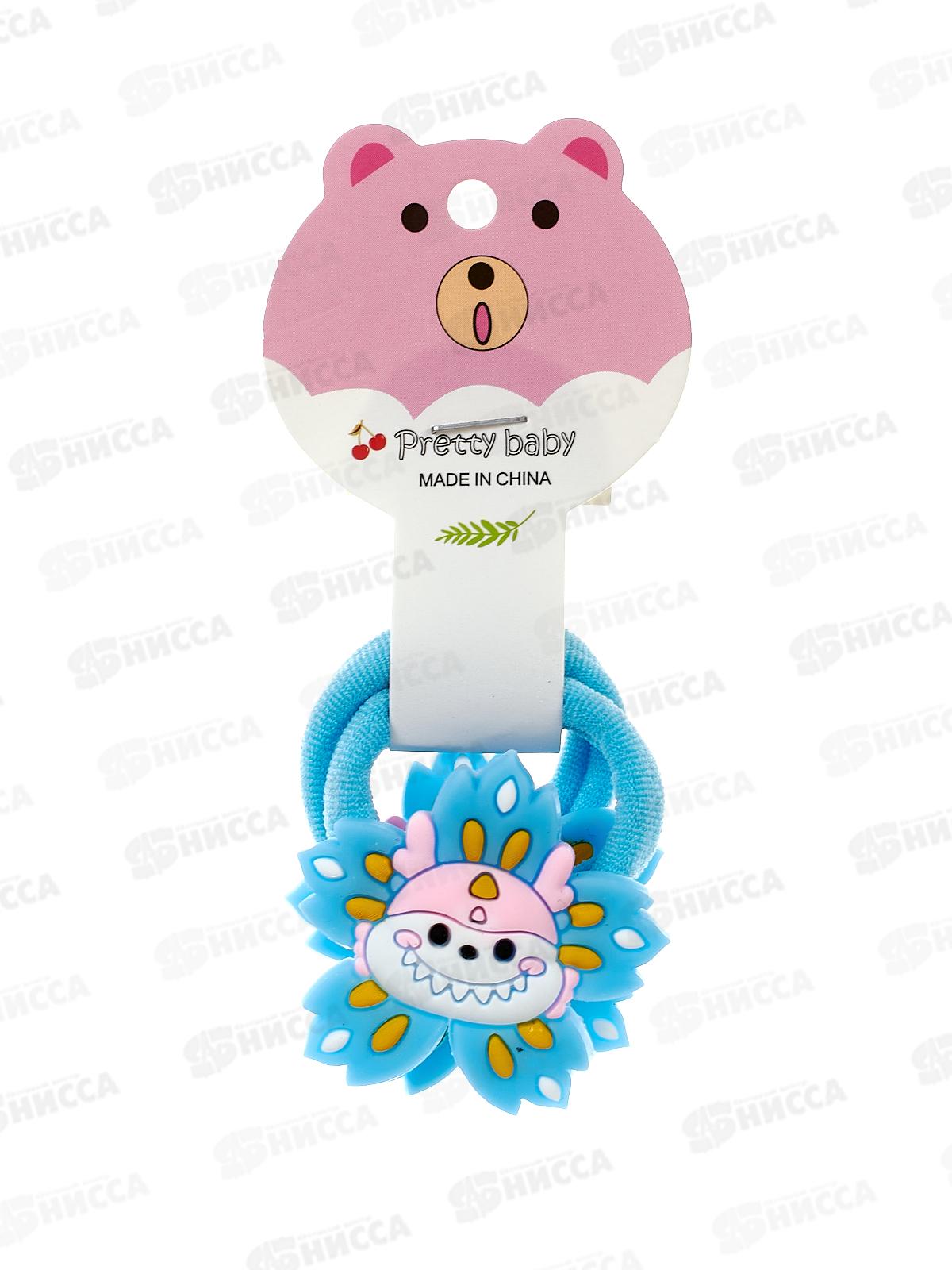 Резинка д/волос с силик фигур &quotLABUBU&quot в асс (уп 20шт) №2385