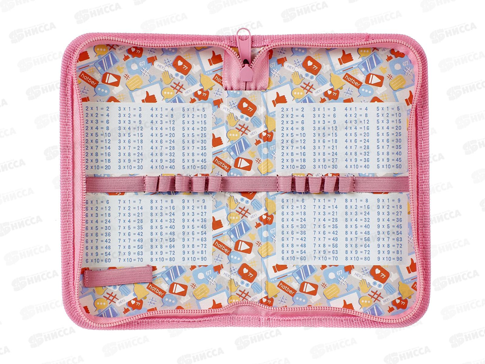 Пенал Hatber 19*11,5 Мой котик 1 отд, молн., 43012 *12