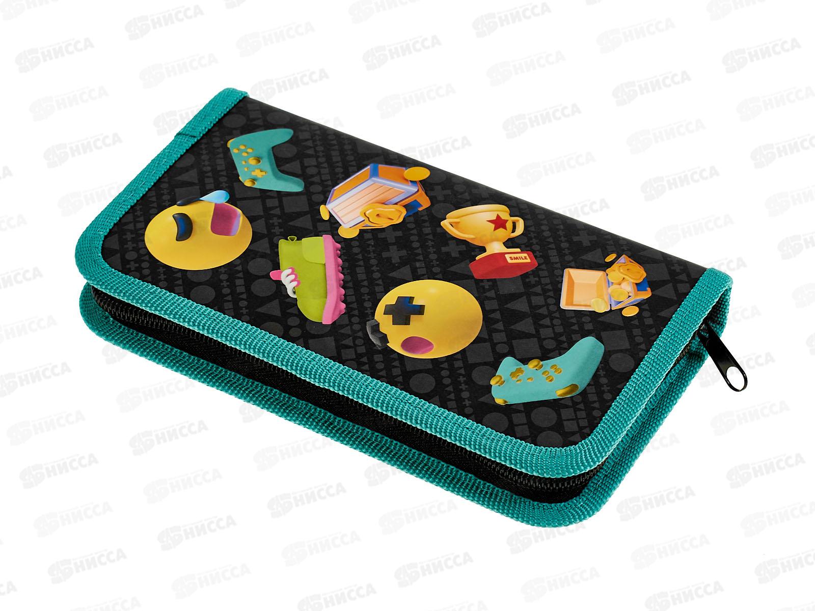 Пенал Hatber 19*11,5 Жизнь как игра 1 отд, молн., 43016 *12