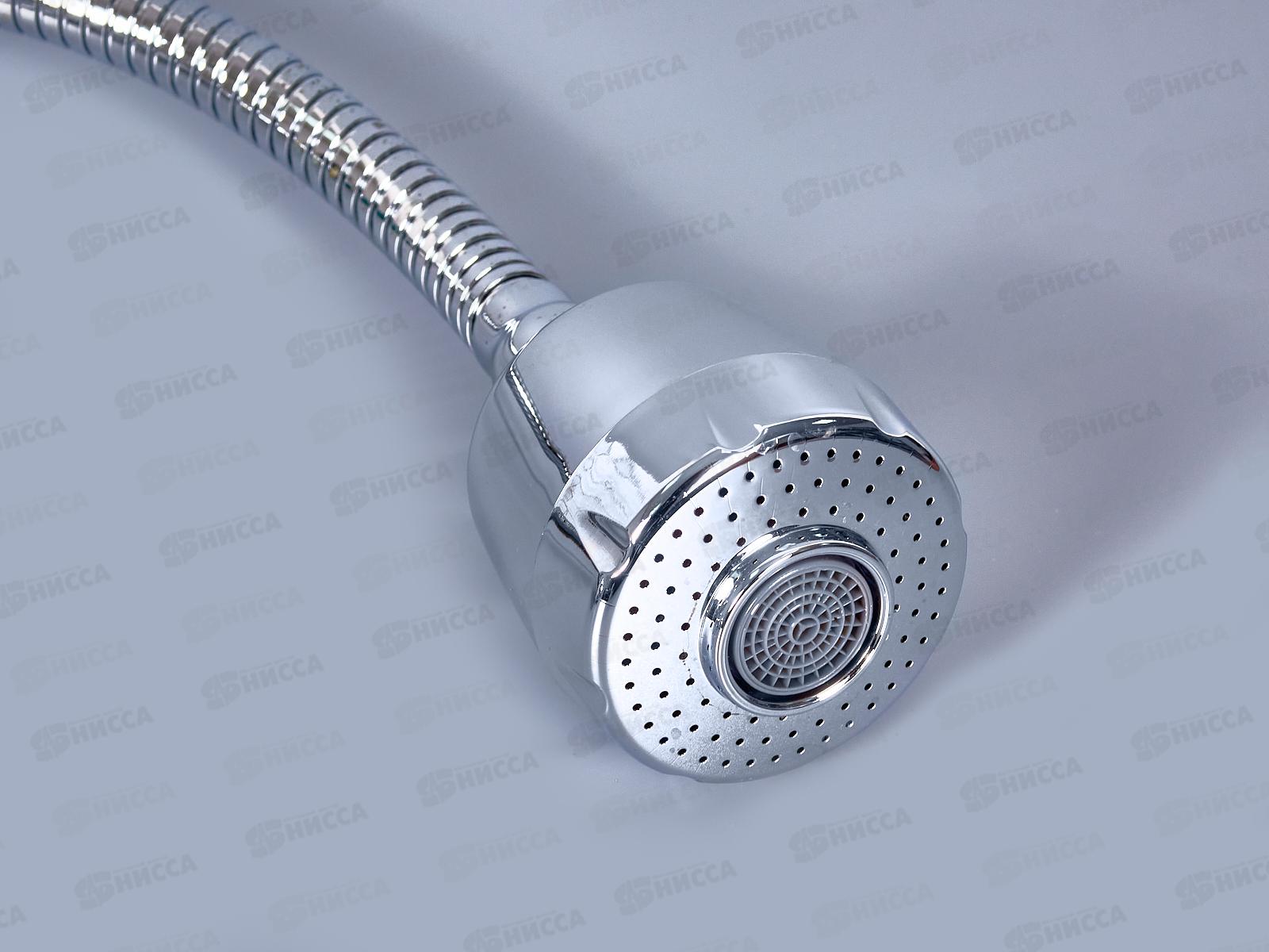 Смеситель д/кухни РОТАТО Р58139 гибкий излив