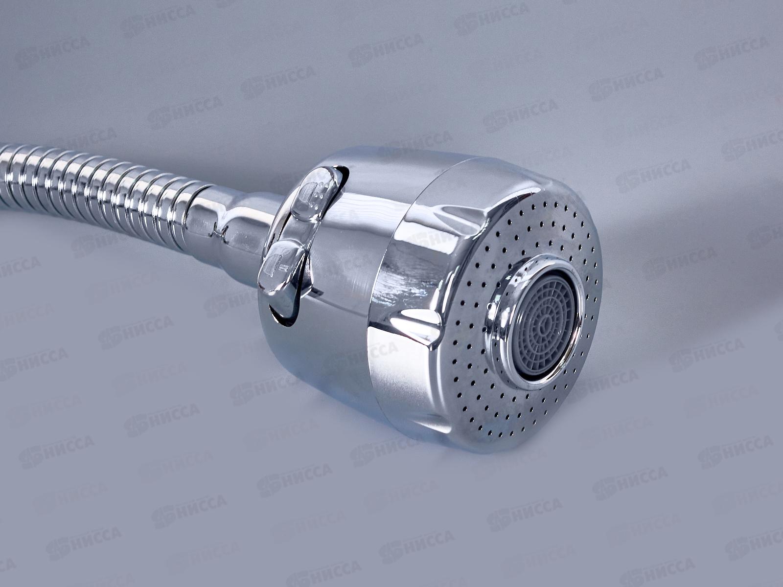 Смеситель д/кухни РОТАТО Р58299 гибкий гусак