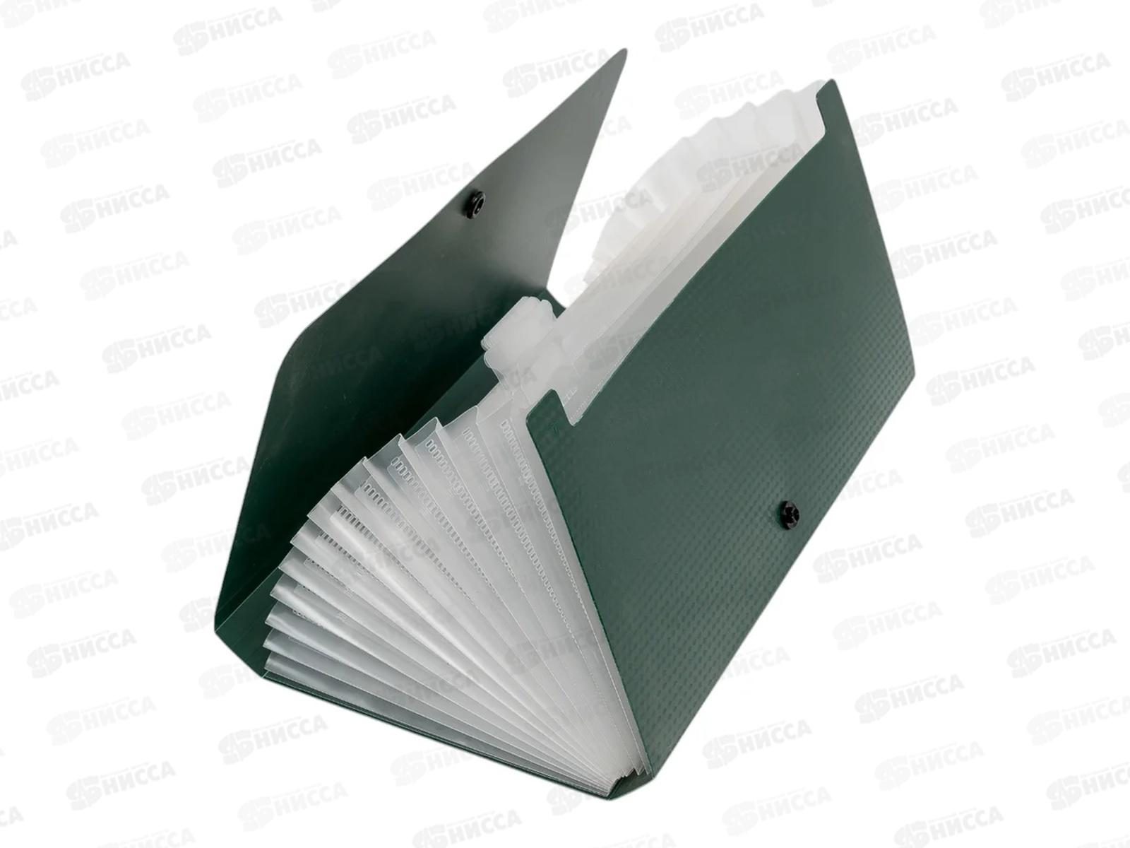 Папка-картотека А4  EK Difmond Original 12 отд. асс. 50433