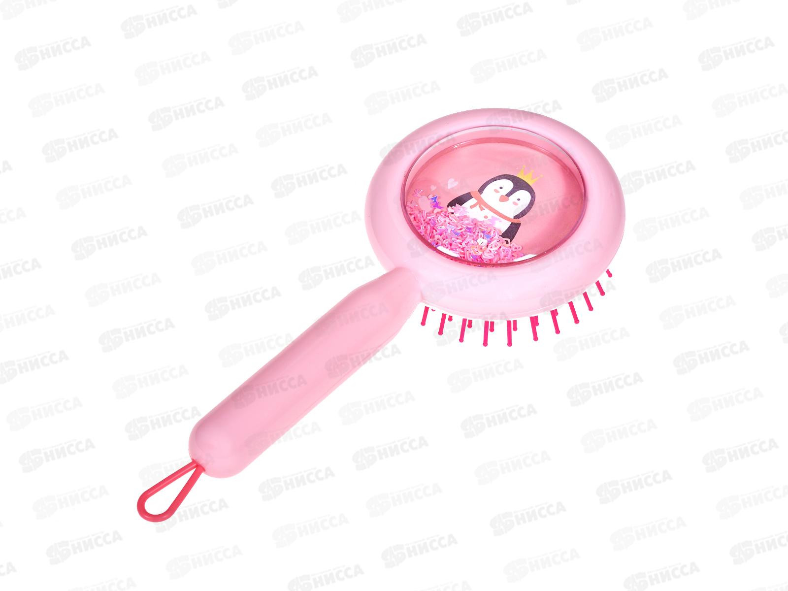 Расческа deVente Happy Pinguin пластиковая, декор  9029507 *16