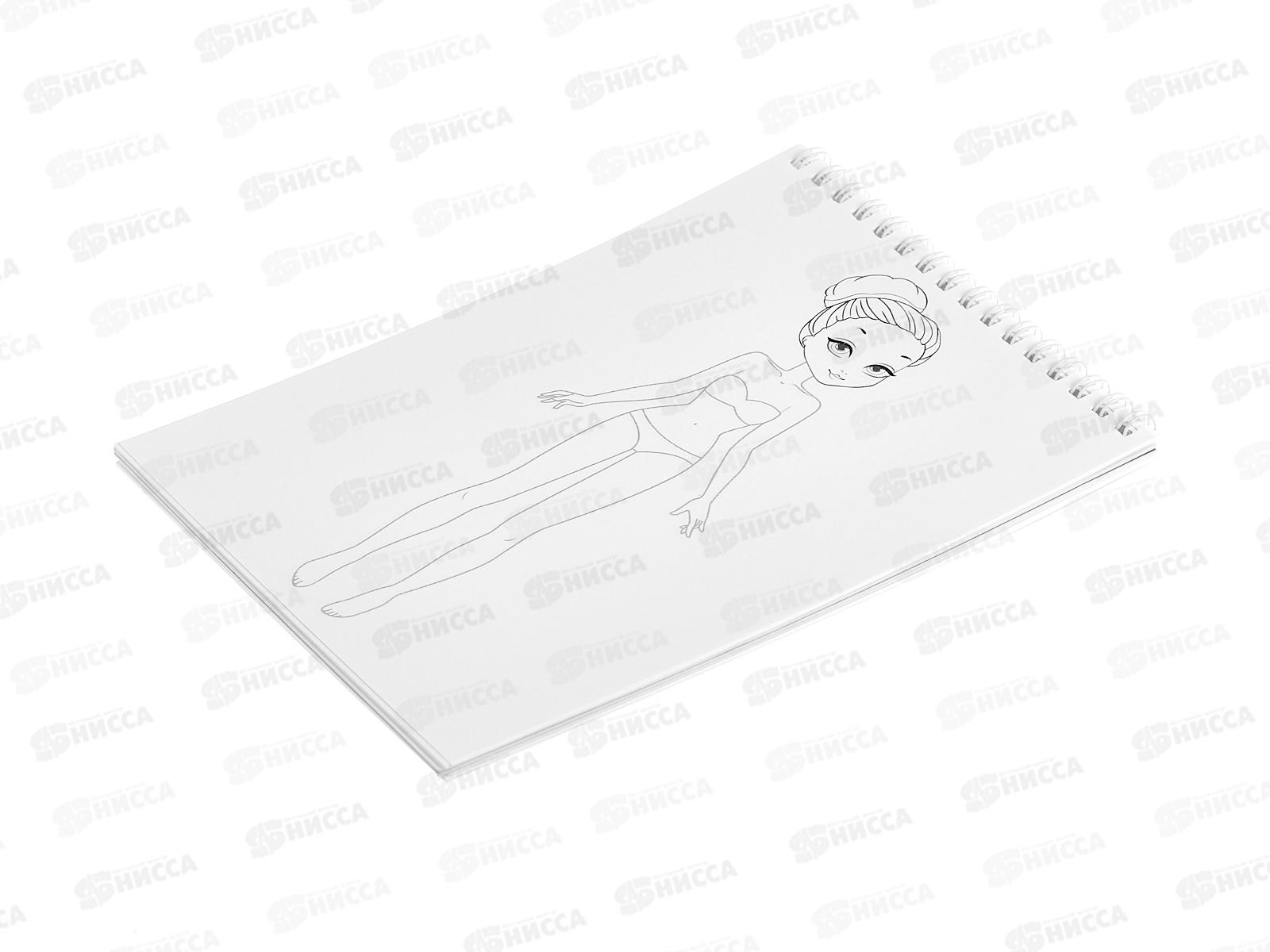 Скетчбук ЭКСМ 24л Модные истории Дизайн1 ТСТ5204959 *32