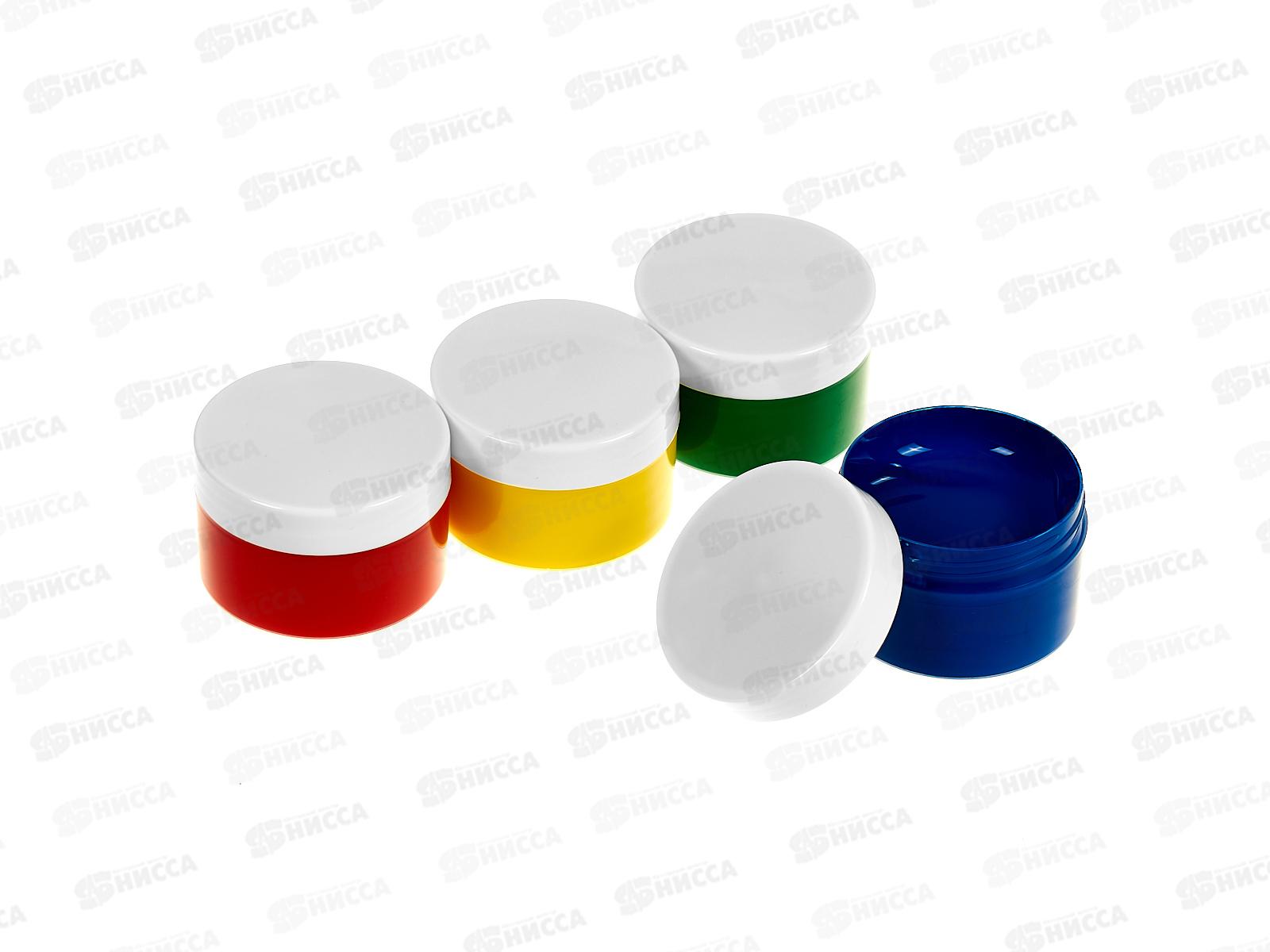 Краски пальчиковые &quotЛео&quot &quotРасти&quot 4цв. х 70гр, LFINP-004