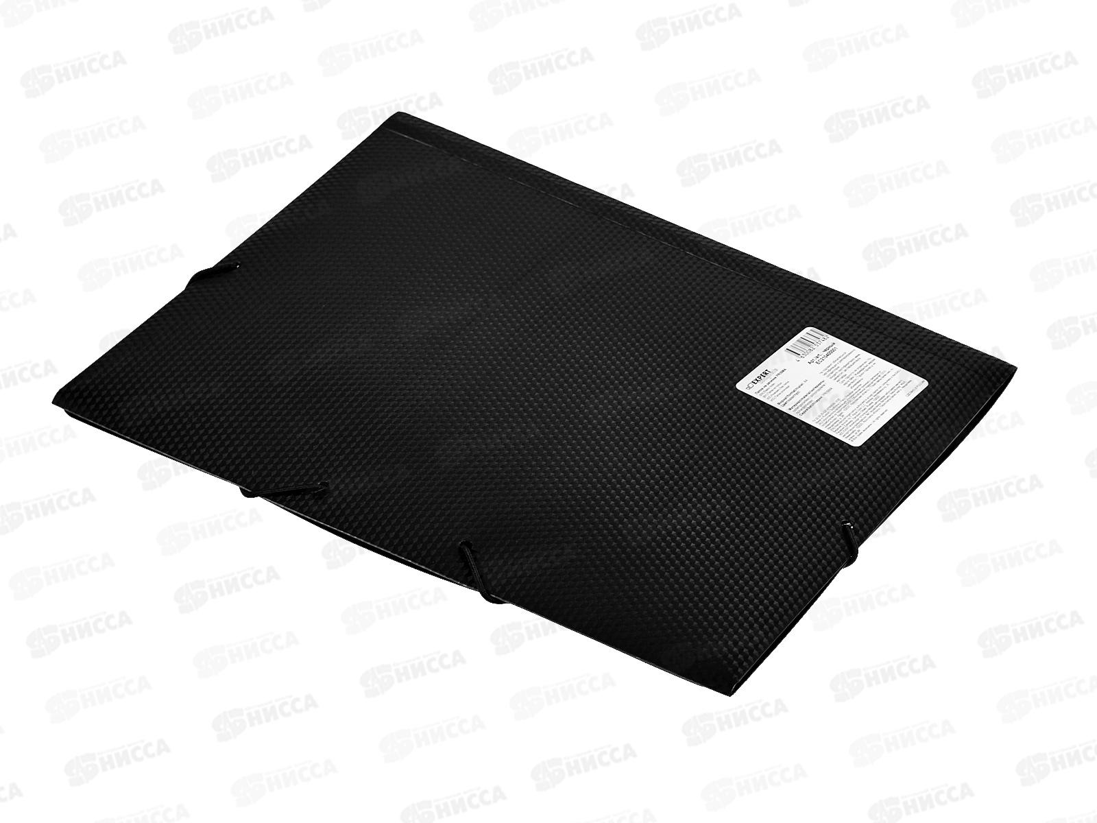 Папка на резинке EXPERT А4 PRISMA 35мм черный ЕС210400001  *5