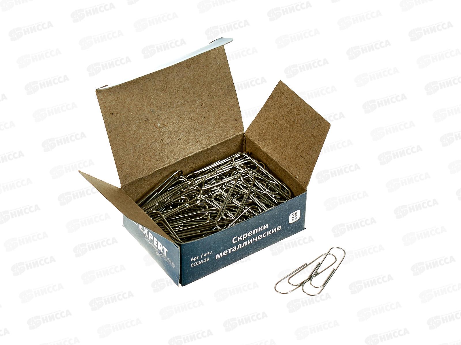 Скрепки EXPERT Complete,никель,28мм 100шт, ECCM-28 *10/500