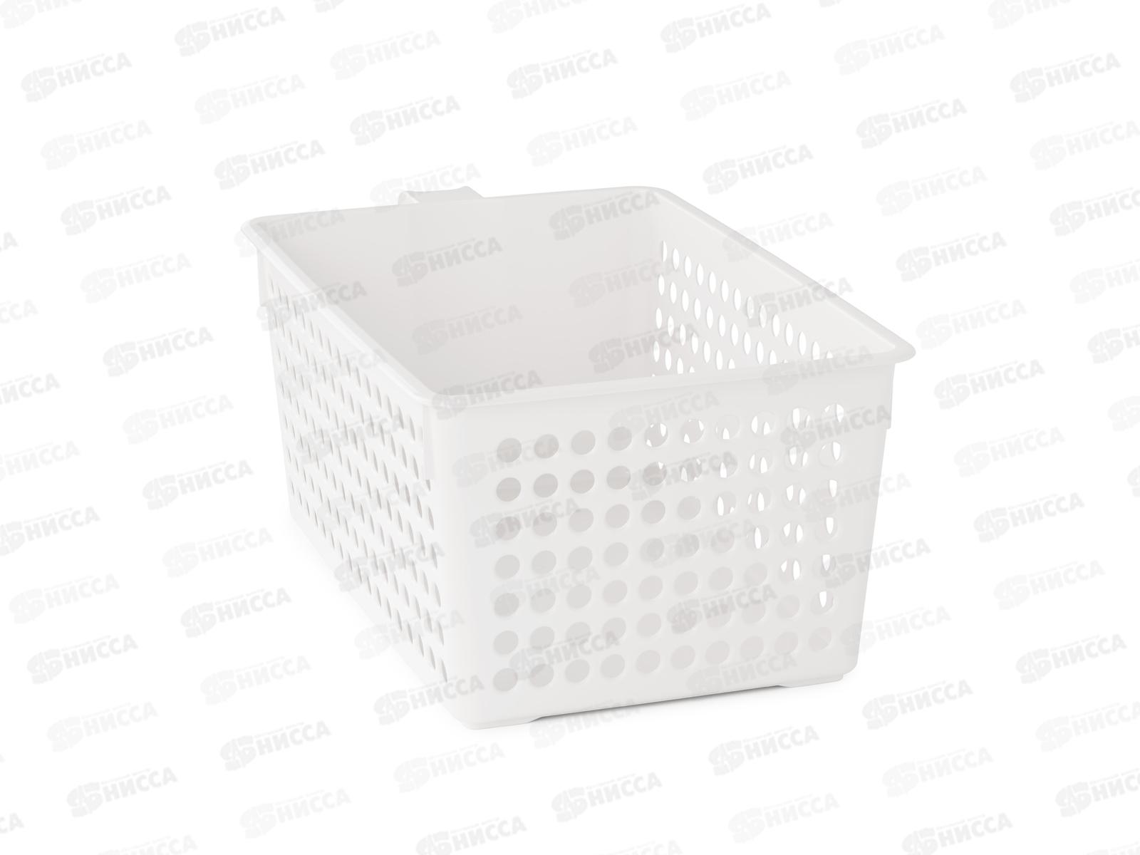 Корзина д/хранения с ручкой Белый М8973 *12