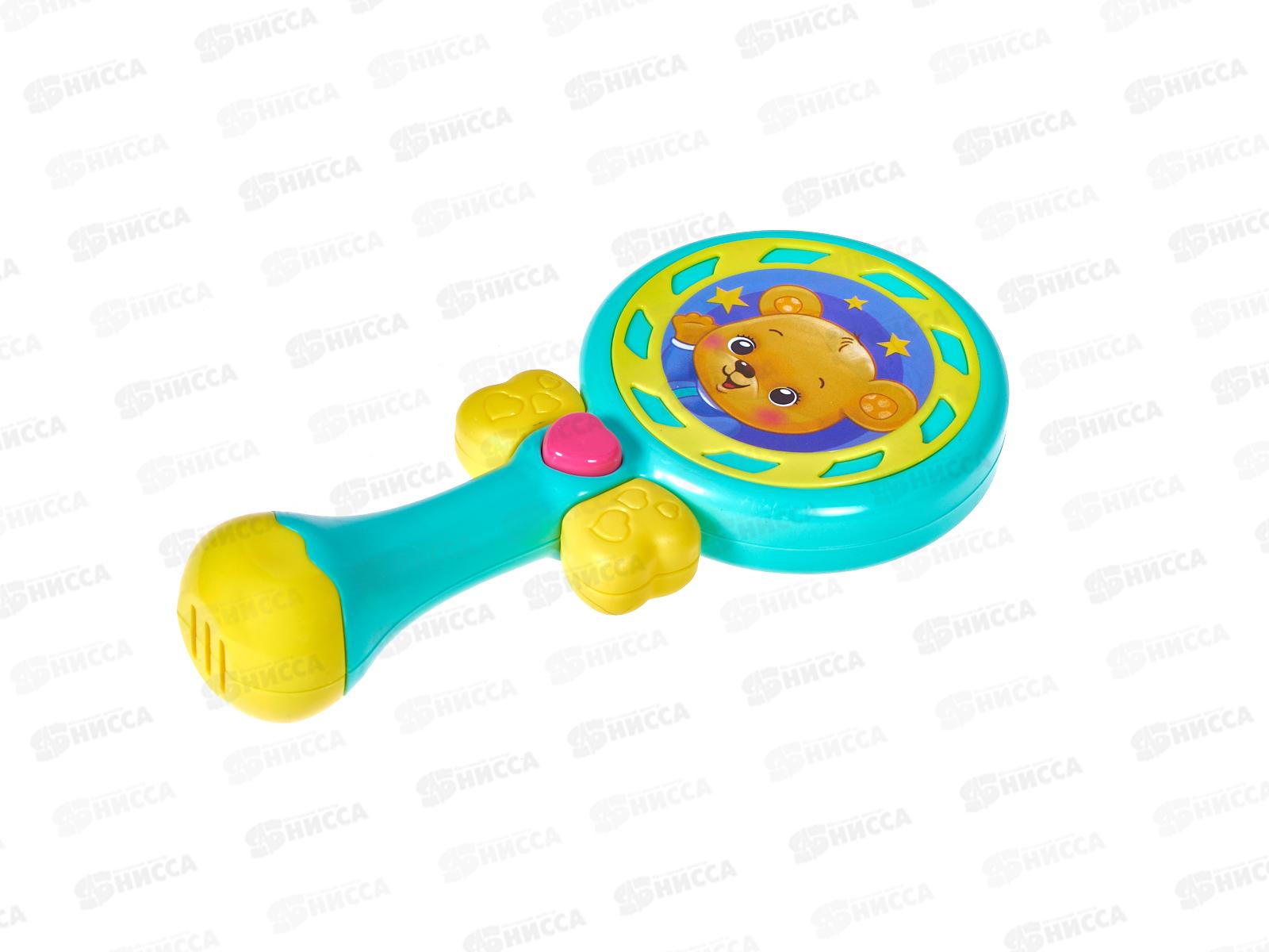 Погремушка &quotМишка Роро&quot зеленый свет/звук 4516009