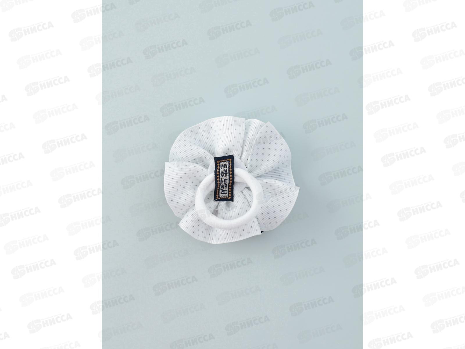 Резинка  д/в &quotШкольница&quot бант мелкий горошек 7,5см 5181213