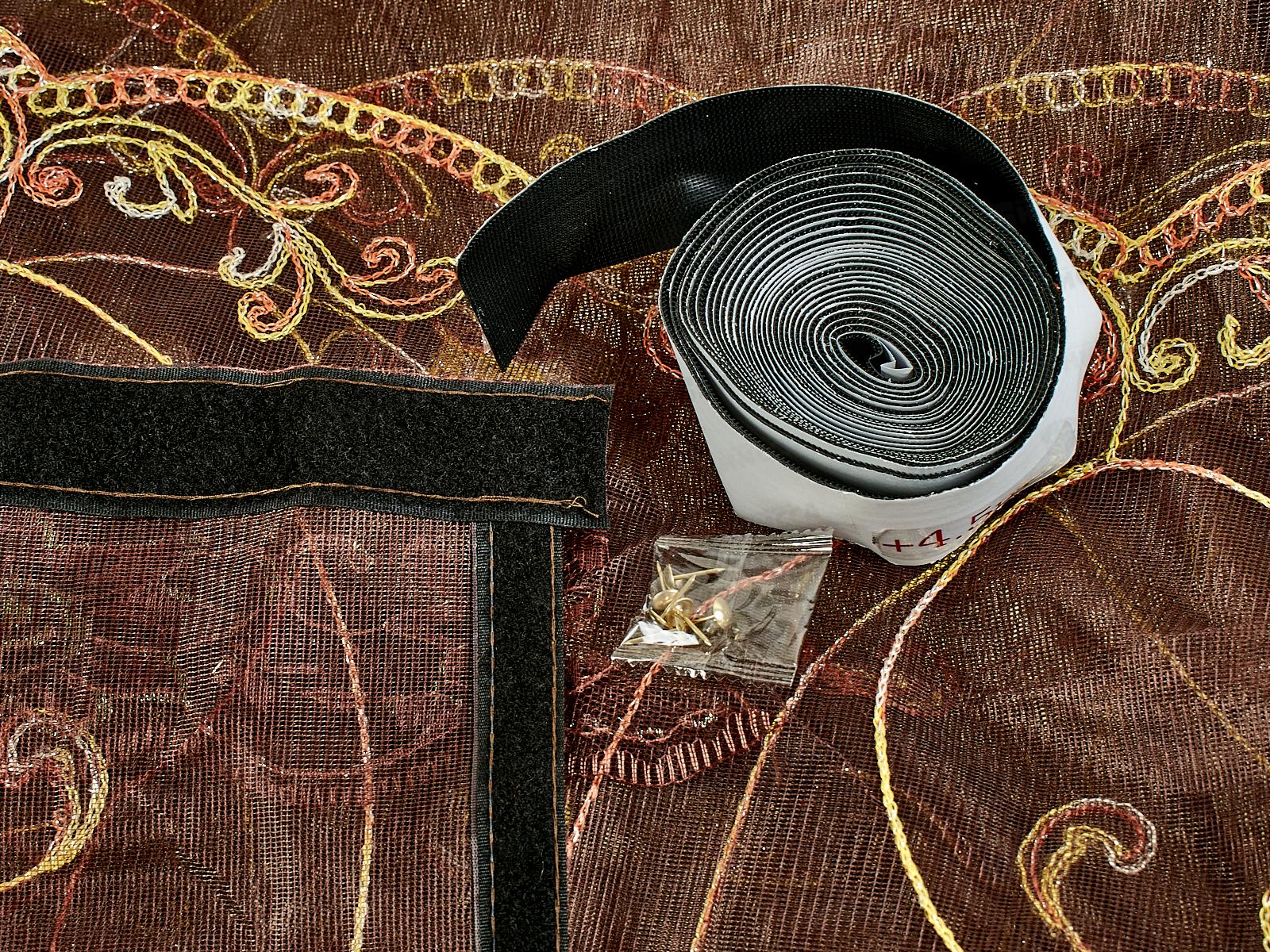 Занавес от насекомых 100х210 см., AL-25207-1 магнитный замок *60