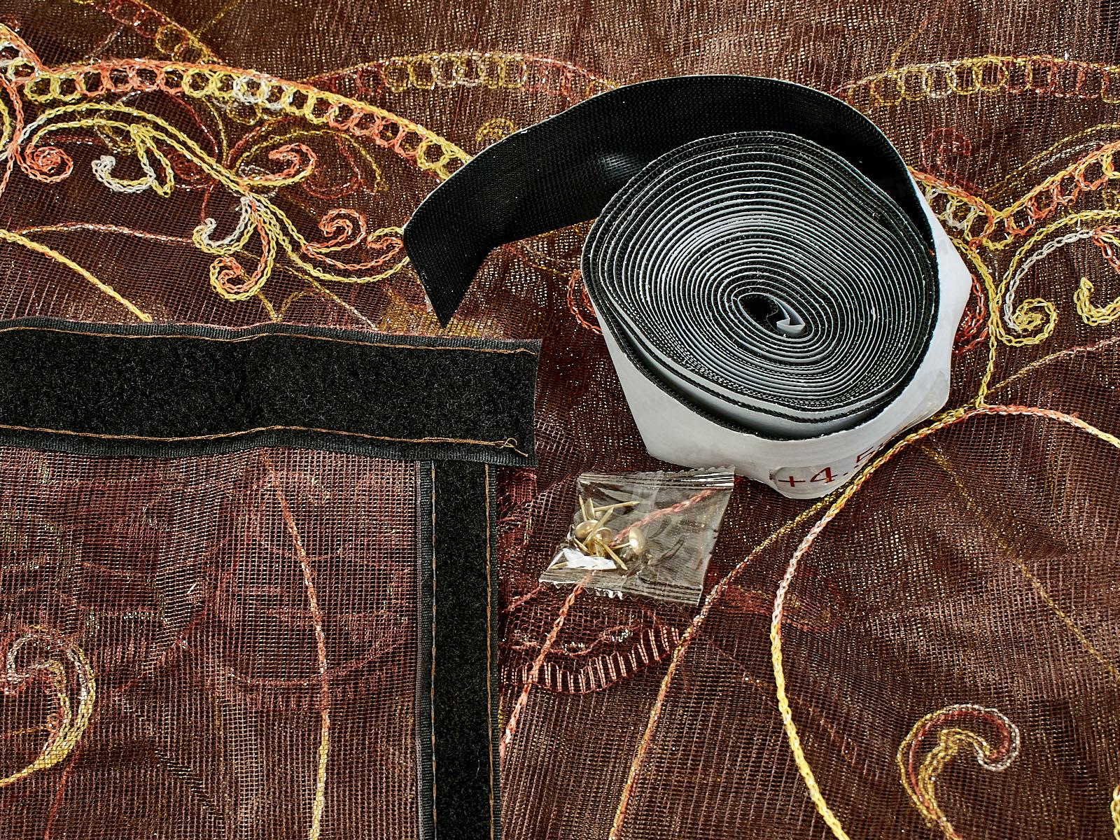 Занавес от насекомых 90х210 см., AL-3008 магнитный замок*60