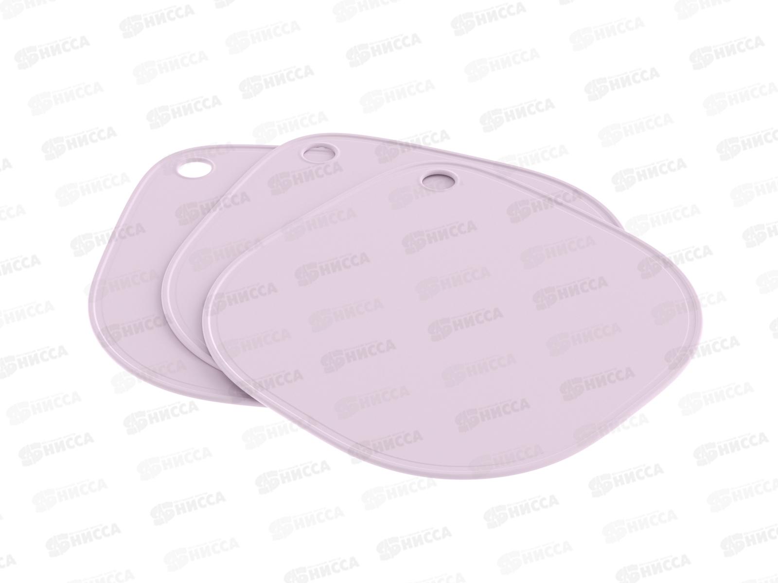 Набор разделочных досок квадратных (3шт) АП 758 (250х250*4мм)  *20