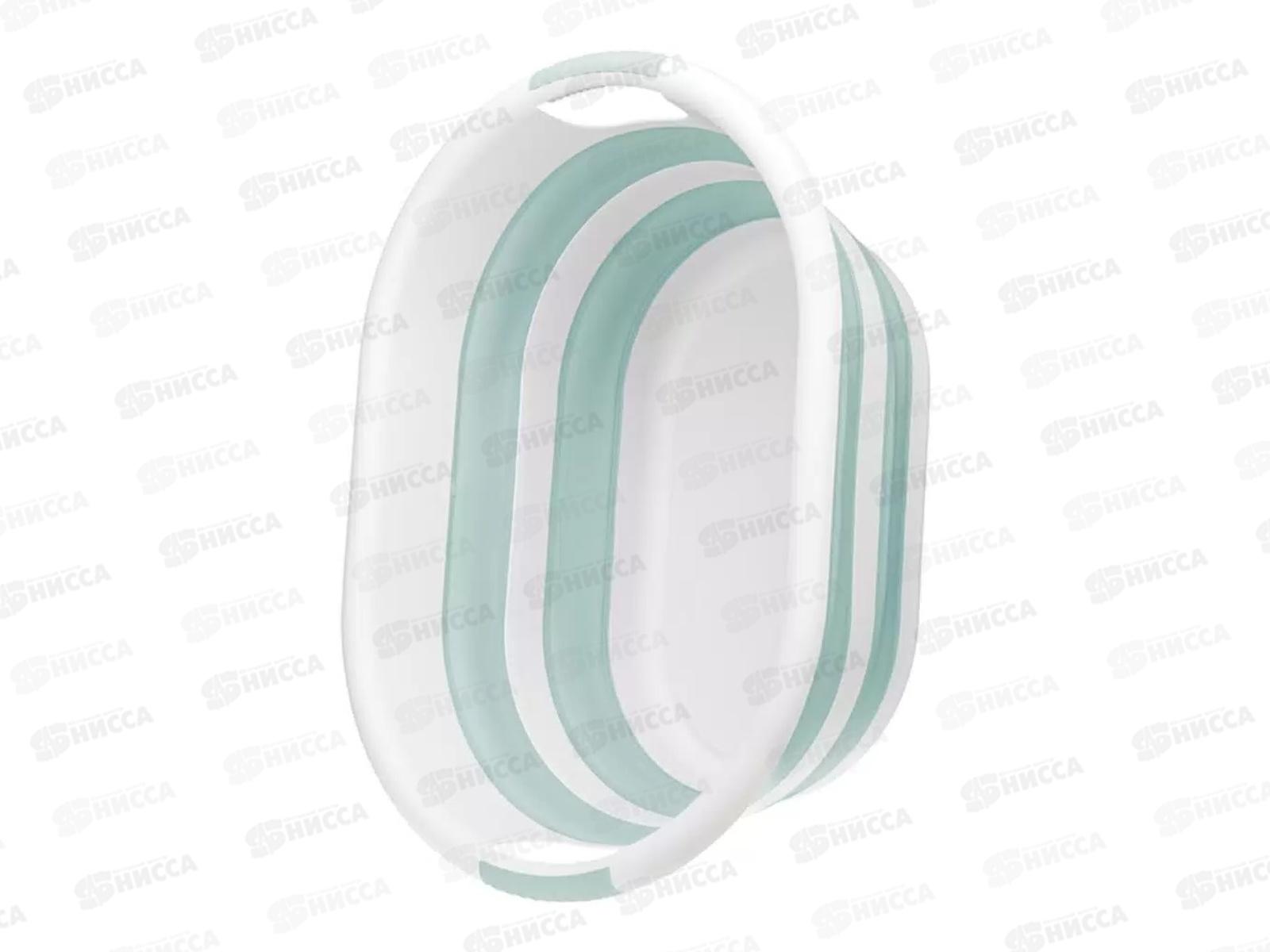 Таз 17,5л ФЛЕКС овал складной Морская волна М2520 *5