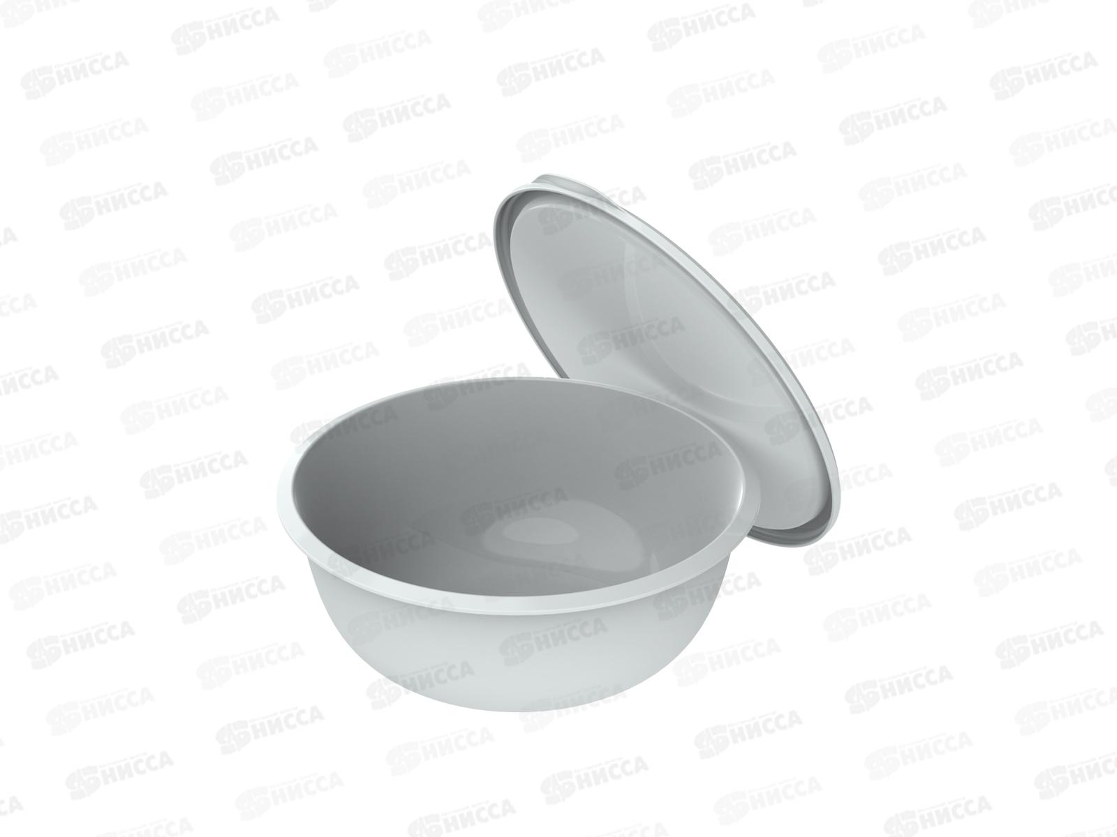 Миска 2,3л с крышкой &quotШарм&quot (серый) АП 576  *30