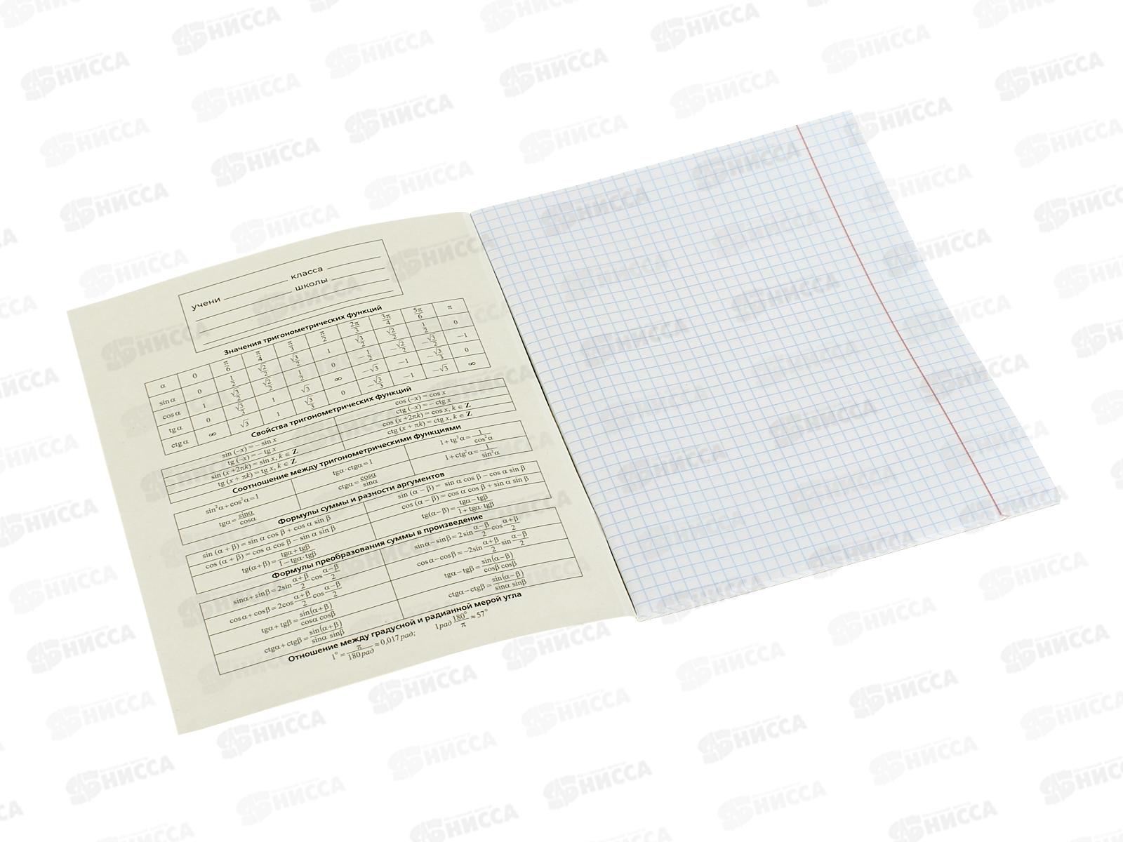 Тетрадь 48л кл. BG &quotSingle colour&quot Алгебра, 63775 *10/60