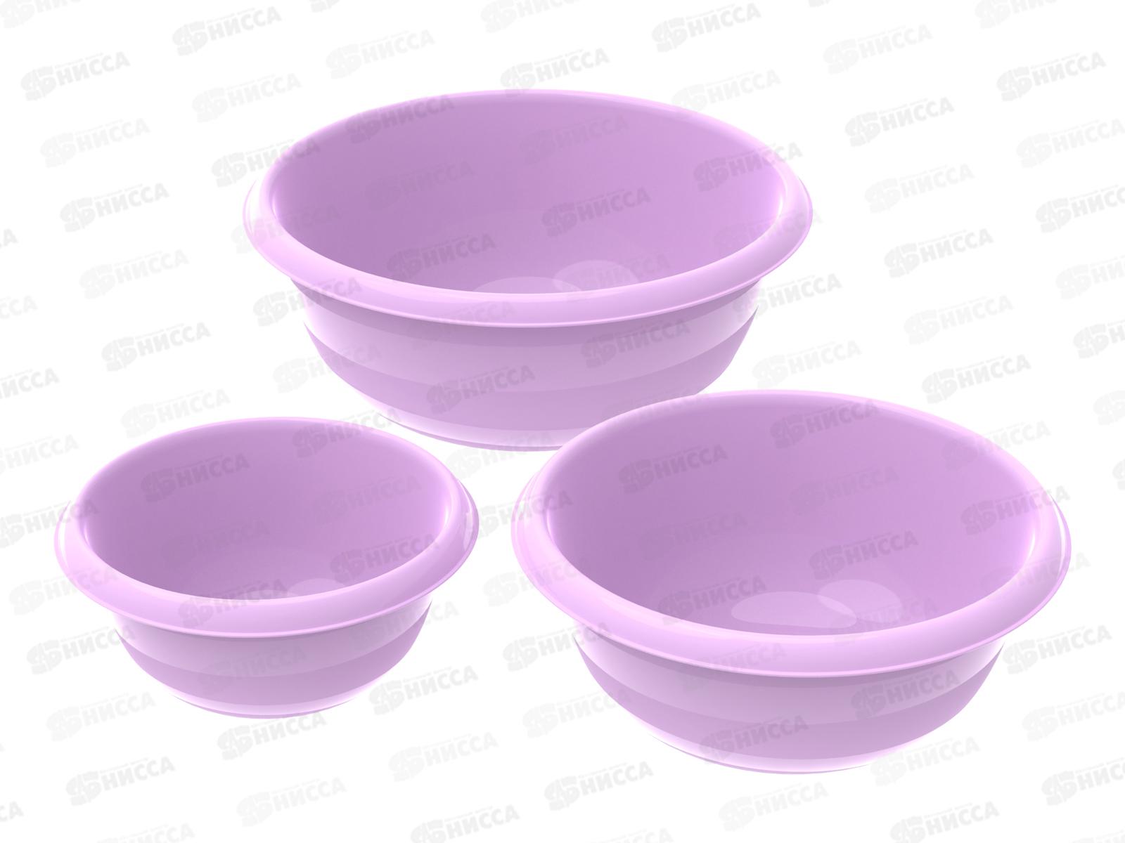 Набор мисок №4 (3шт), АП 193  (1,3л, 2,7л, 5л)  *14