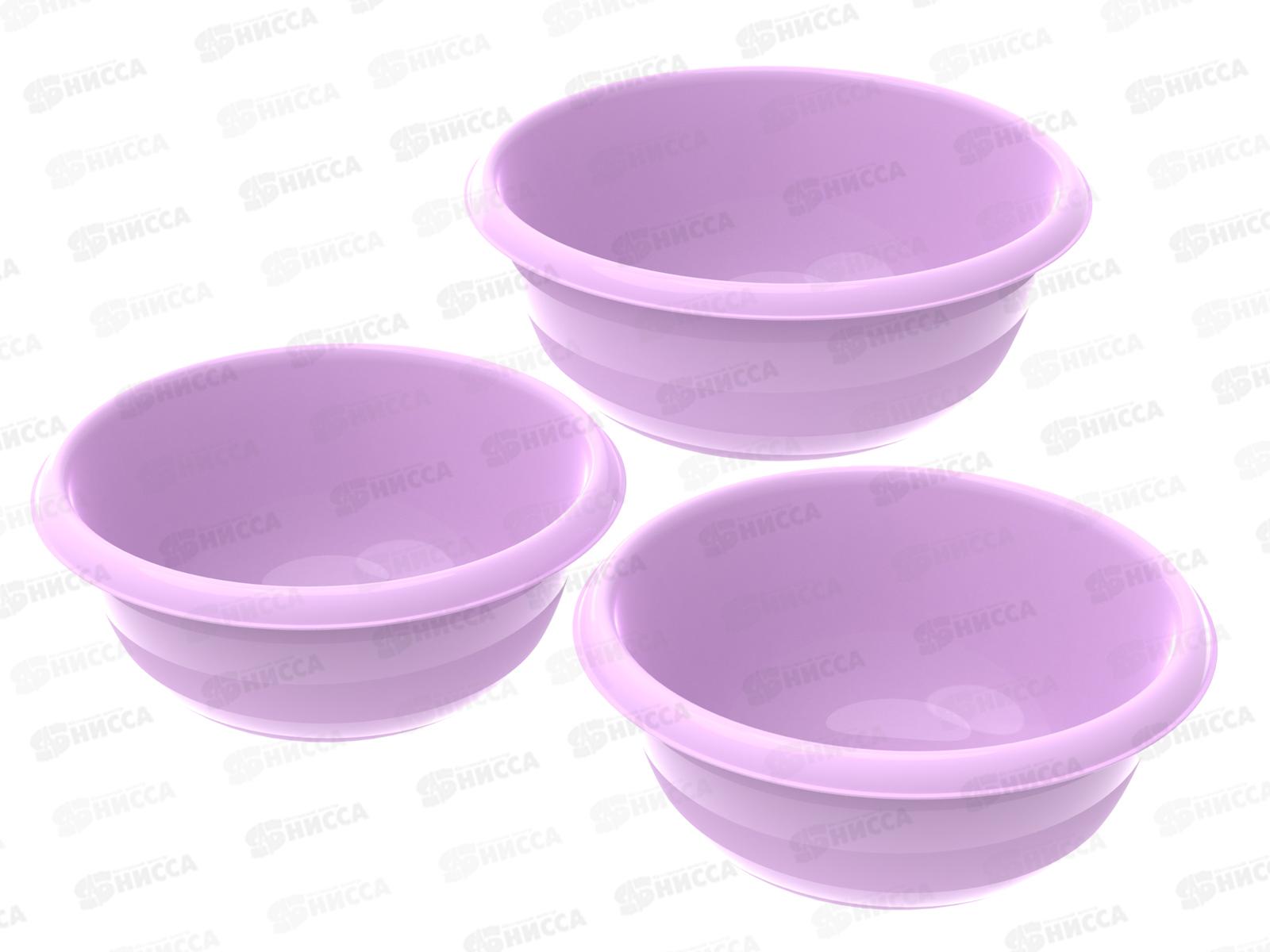 Набор мисок №5 (3шт), АП 626  (2*2,7л, 5л)  *14