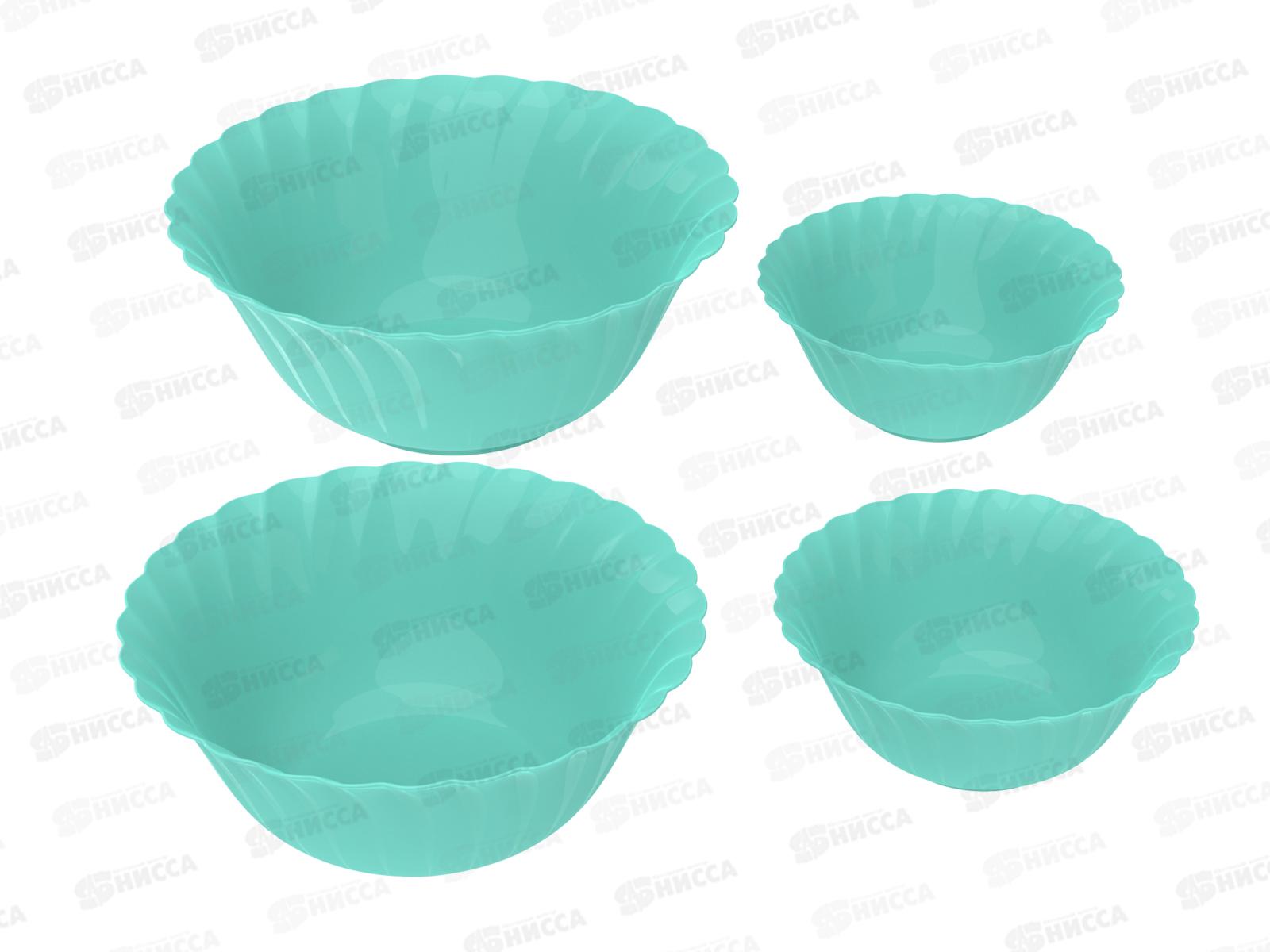 Набор салатников №5 (4шт), АП 600  (2*0,5л, 1,2л, 1,9л)  *32