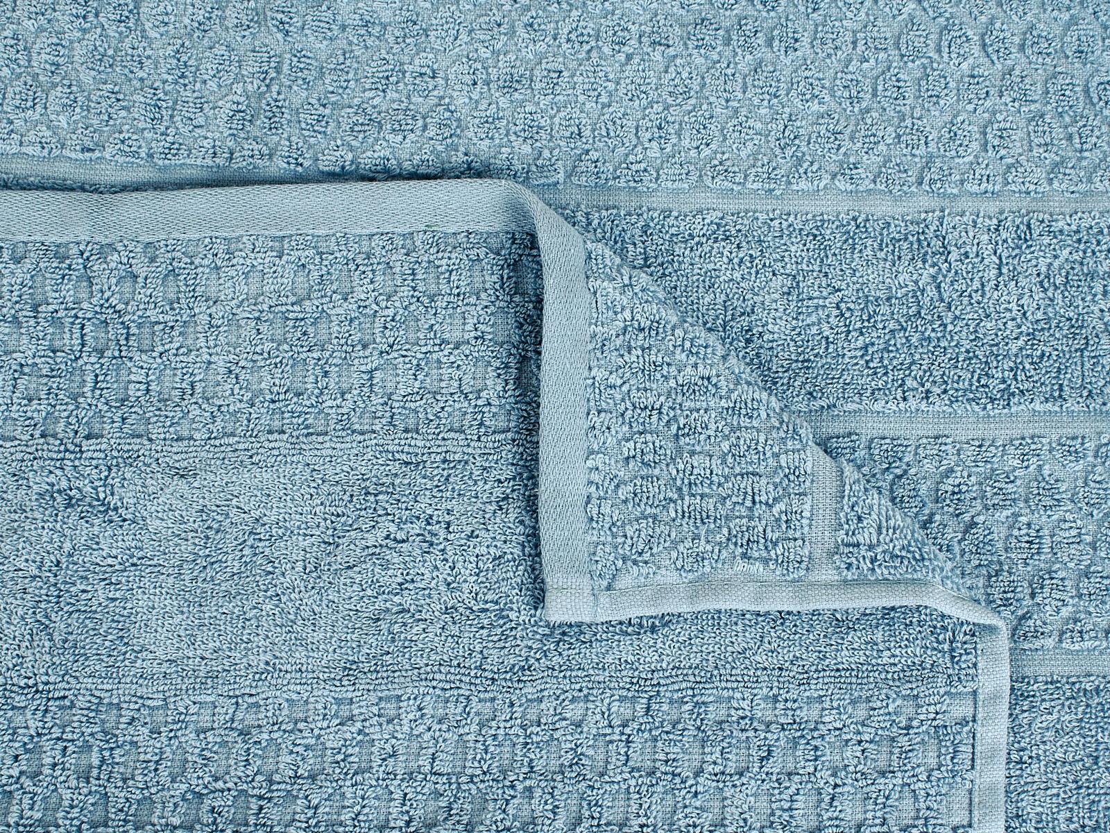 Полотенце махровое 70*130 LuxoR Эскама Серо-голубой