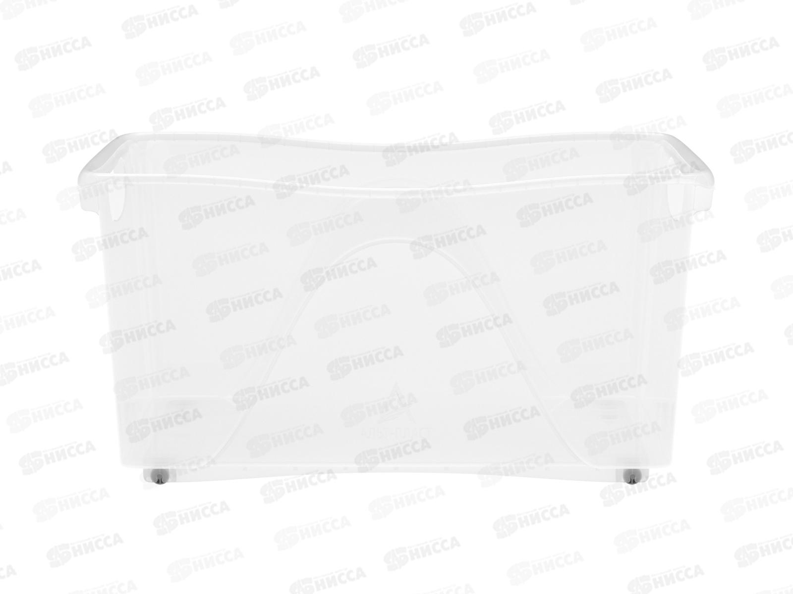 Контейнер хоз. универс. на колёсах &quotМакс&quot 19л, АП 843 (460х240х235мм)