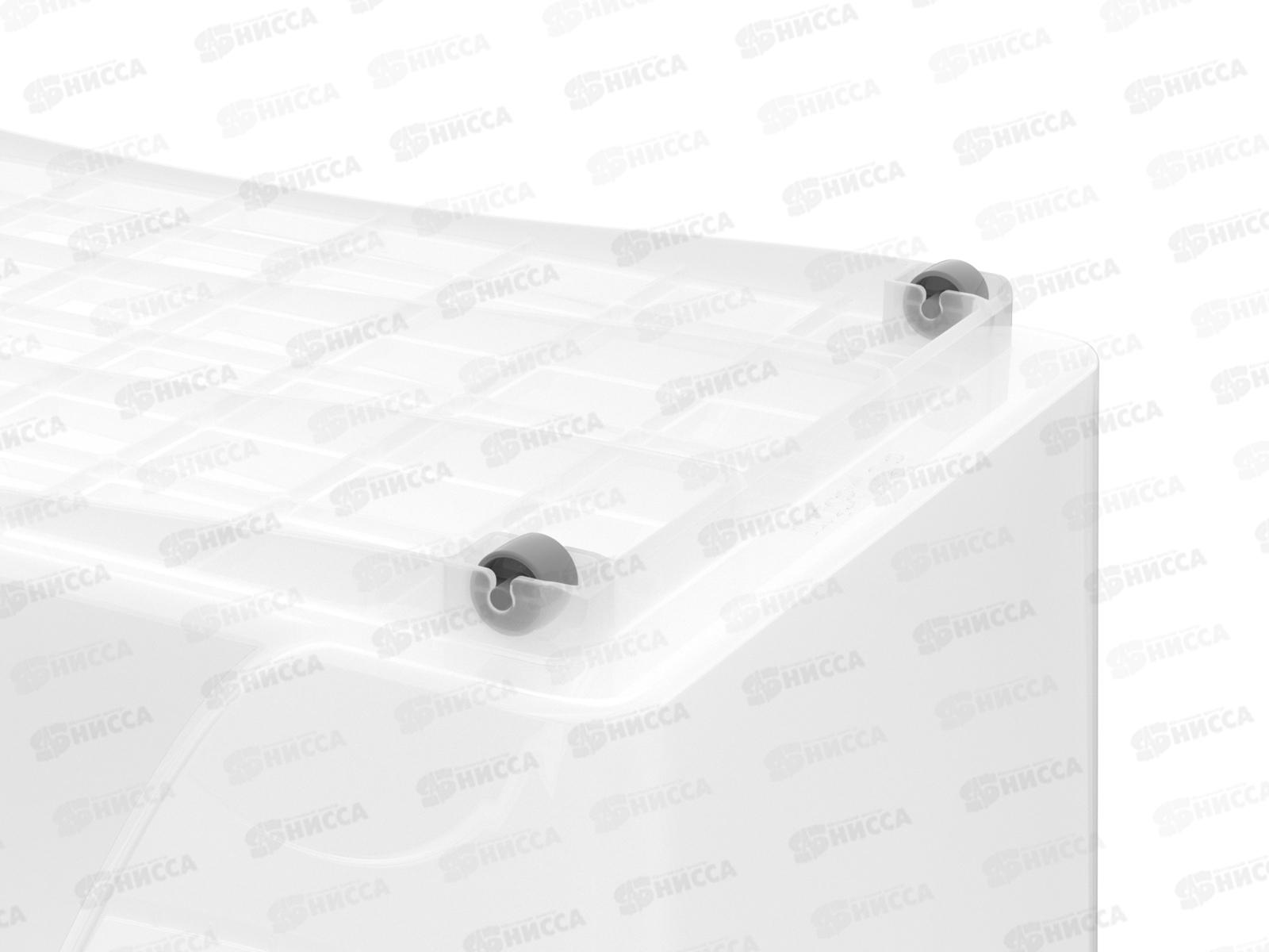 Контейнер хоз. универс. на колёсах &quotМакс&quot 19л, АП 843 (460х240х235мм)