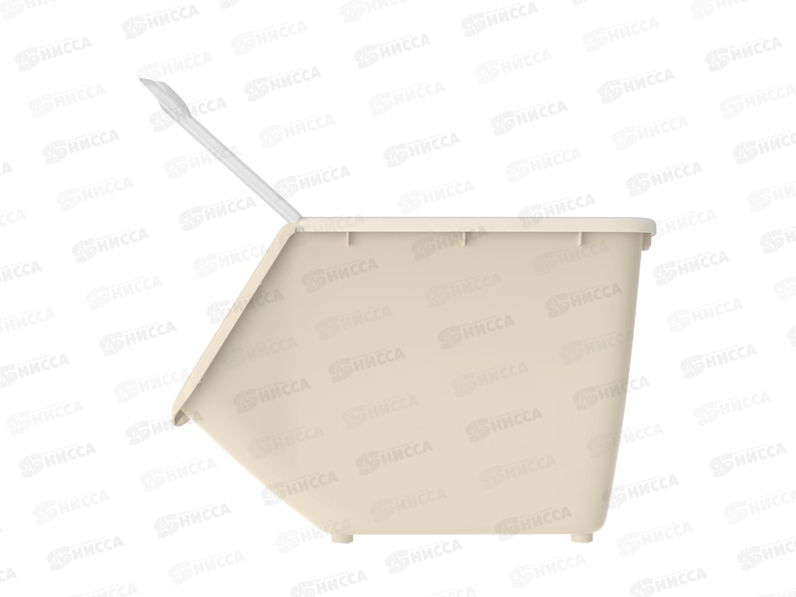 Контейнер универс. с крышкой 10,5л слон. кость, АП 770 (337х238х217мм)