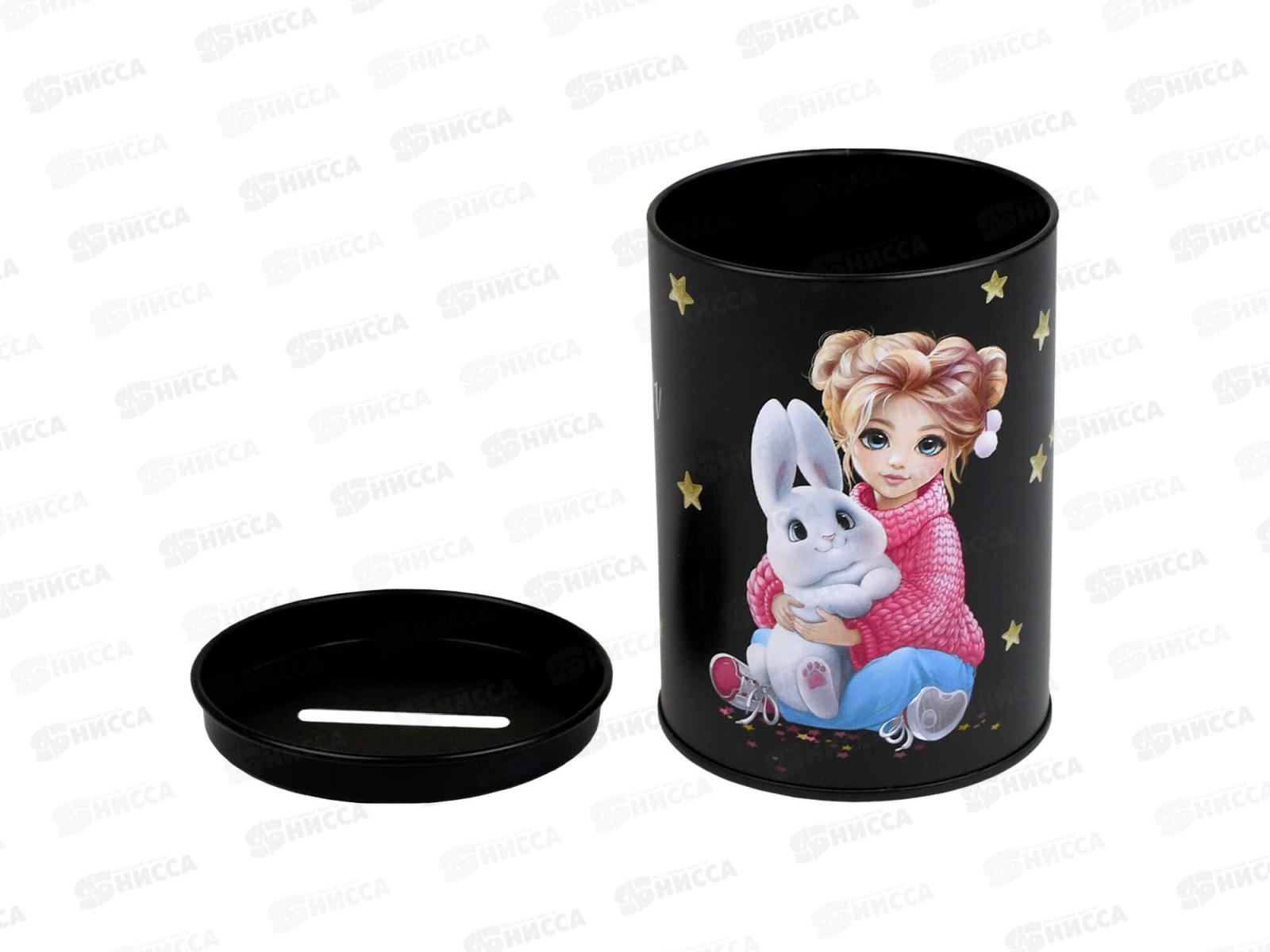 Подставка ФЕН д/канц.принадл. Девочка и зайка ,69368 *30