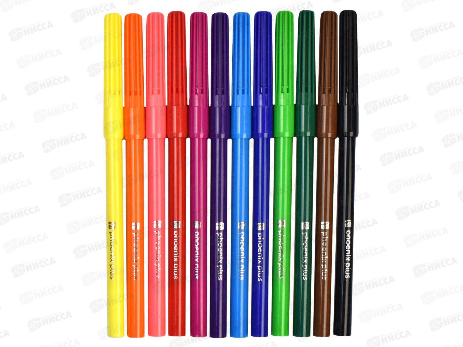 Фломастеры 12цв ФЕН Арт-Братва. смыв.вент.колп. 67872 *12