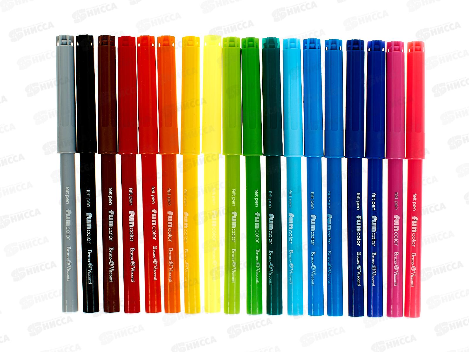 Фломастеры 18цв. АЛЬТ Funcolor,32-0068*16