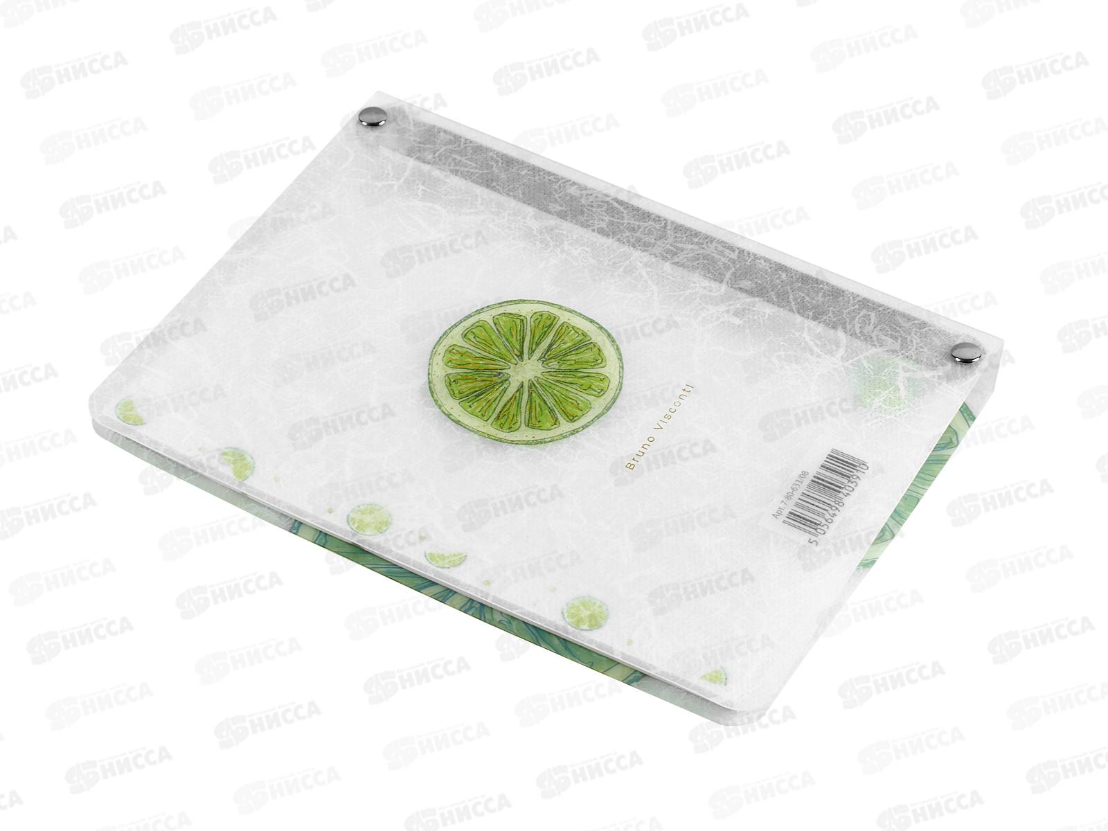 Тетрадь 80л кл. АЛЬТ Fresh&fruity Лайм, на кольцах 7-80-633/08*16